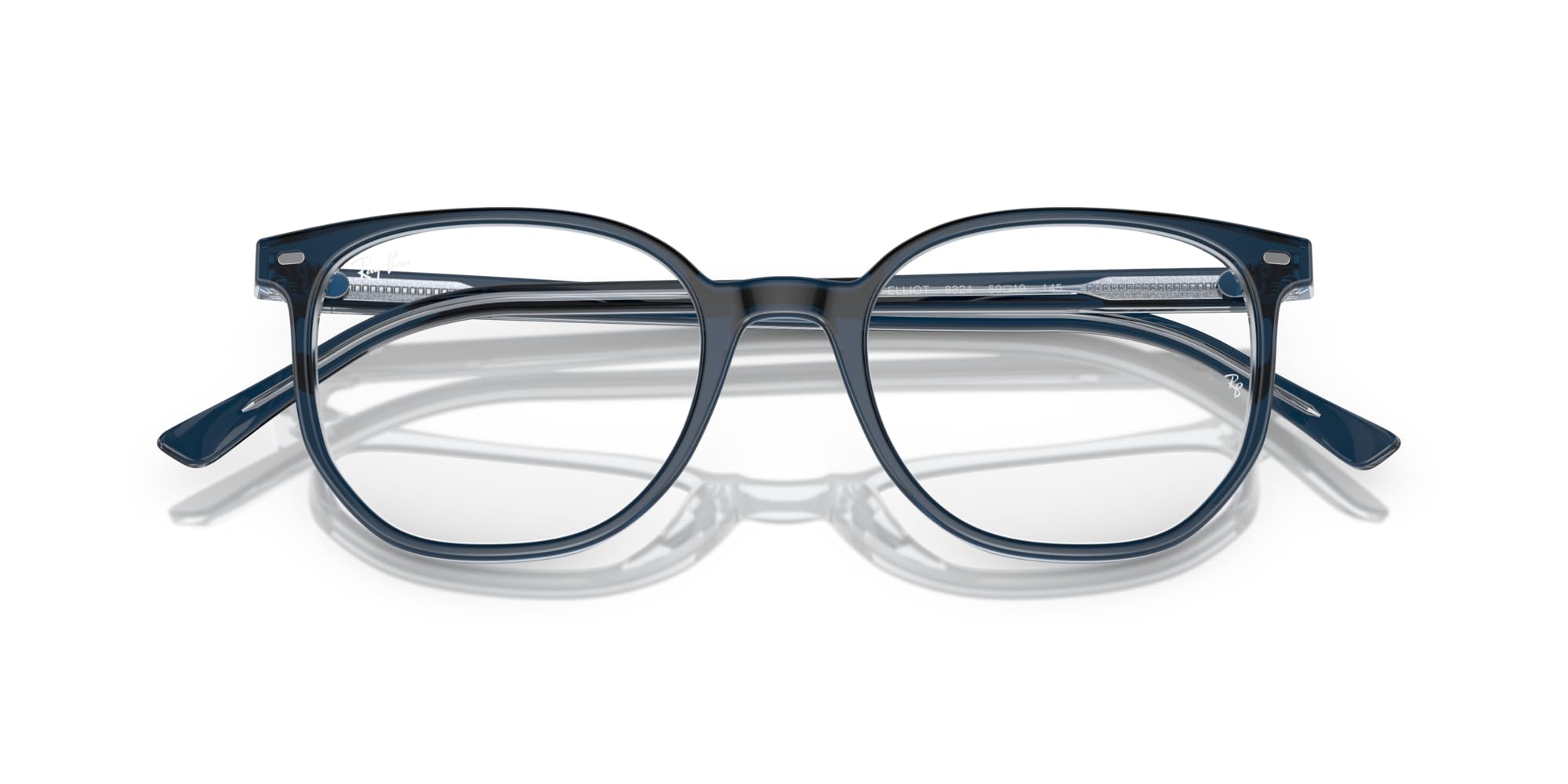 Ray-Ban Rx5397 Elliot Round Prescription Eyeglass Frames for Women - Classic Retro Style Optical Glasses for Reading, Work & Everyday Wear