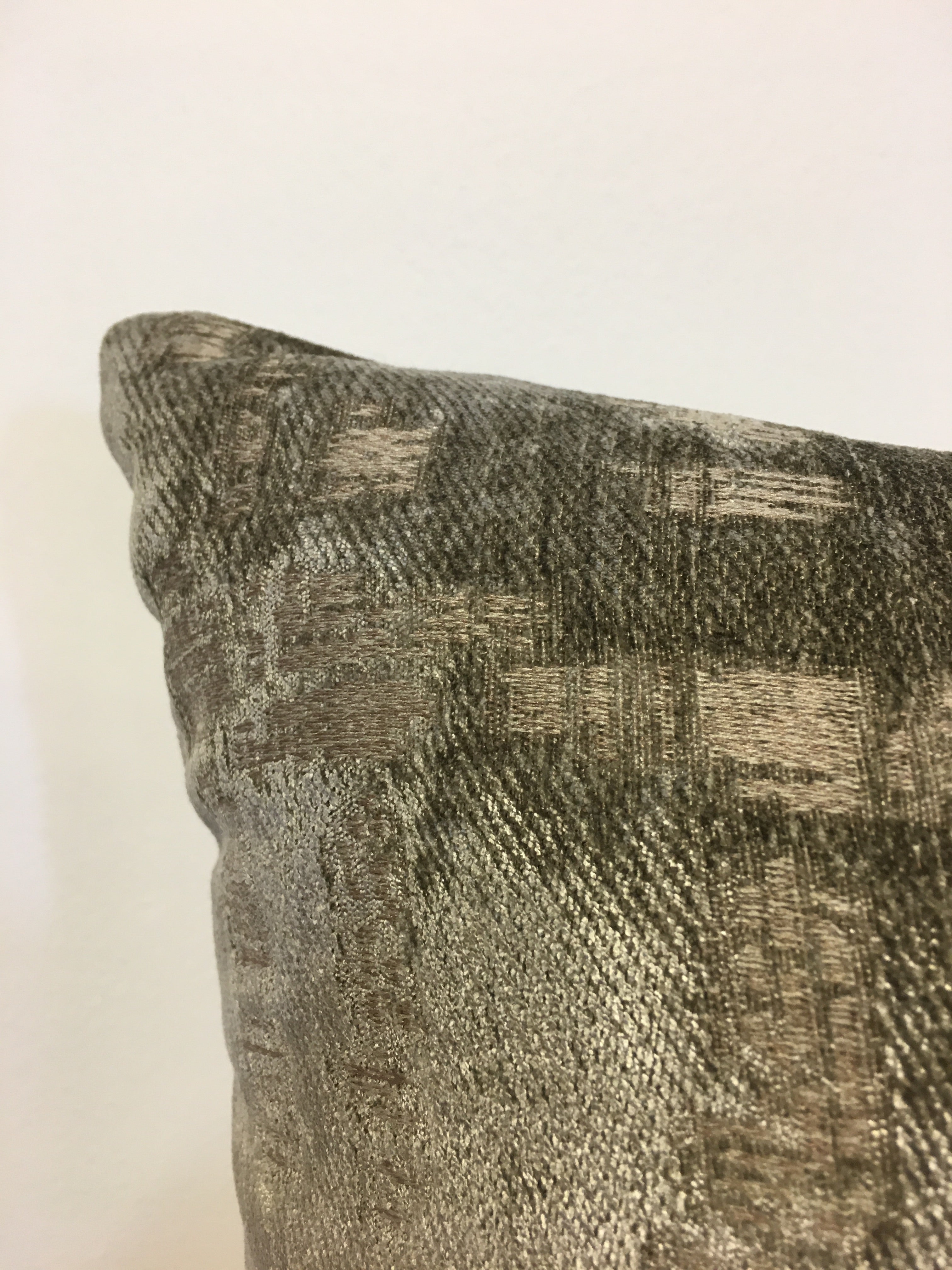 Premium Cohiba Shiitake Euro Pillow Cover 25x25 - Soft & Stylish Decorative Pillowcase for Living Room, Bedroom, or Sofa - Perfect Home Decor Accent