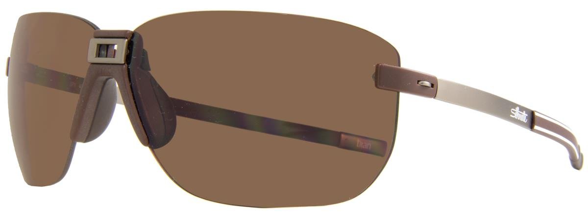 Silhouette 4058/40 Pro 6201 Brown Sunglasses - Premium Polarized UV Protection for Men & Women - Perfect for Driving, Outdoor Sports & Fashion