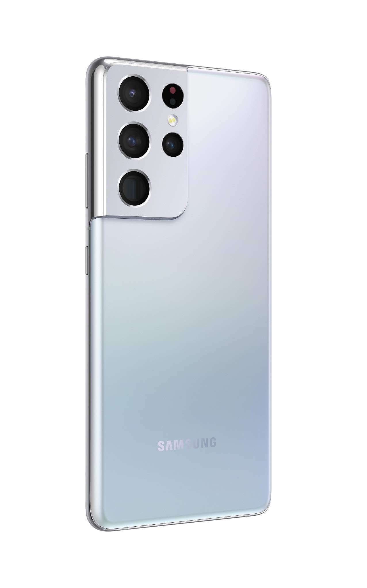 Samsung Galaxy S21 Ultra 5G Smartphone - US Version 128GB Phantom Silver (Renewed) | T-Mobile Compatible | Premium Camera & Long Battery Life for Travel & Photography