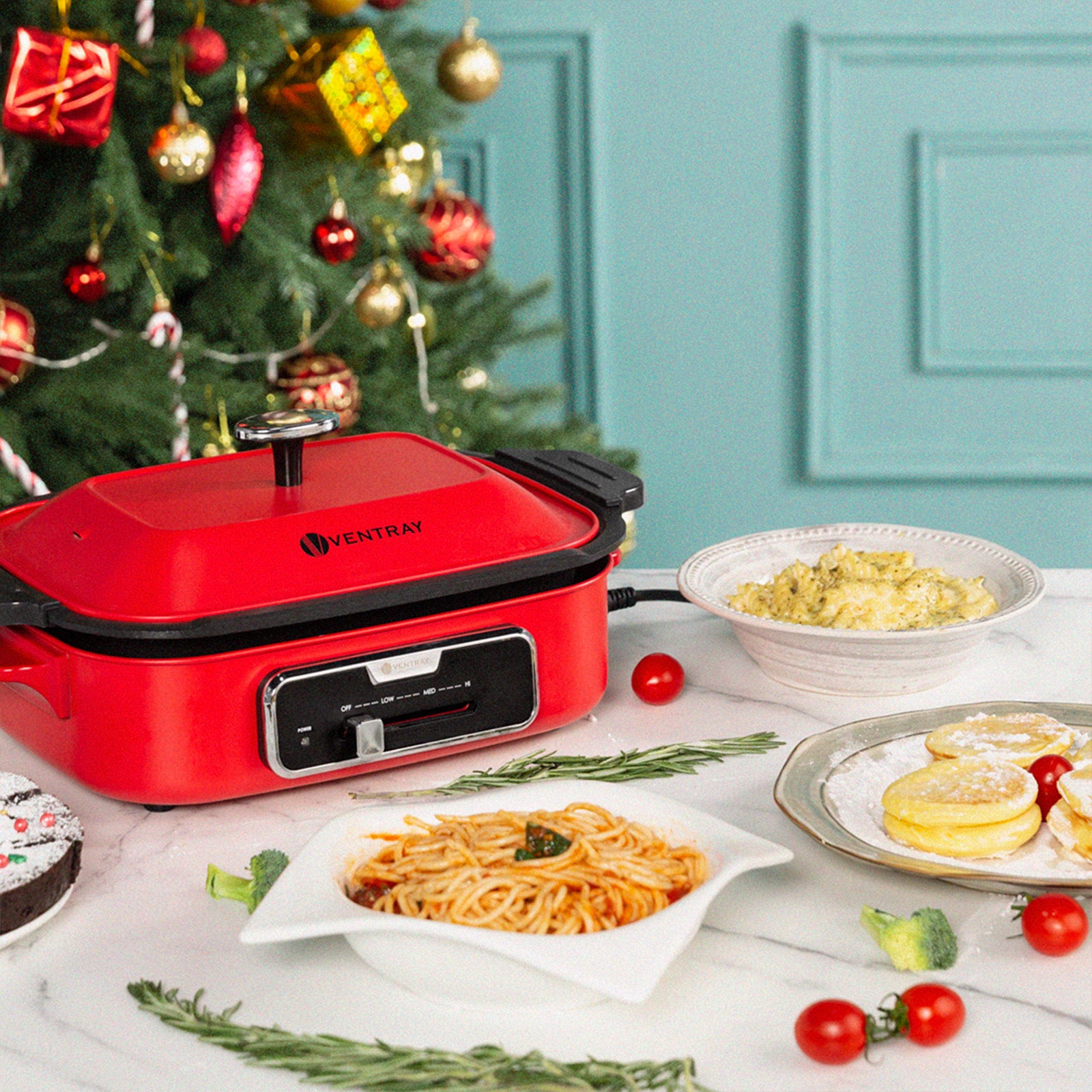 Premium Classic 2.0 Electric Indoor Grill - Nonstick, Adjustable Temperature, Fast Heating - Perfect for Healthy Cooking, Paninis, Steaks & Family BBQs at Home