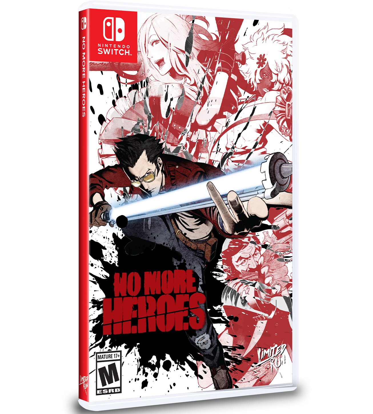 No More Heroes - Nintendo Switch Limited Run #99 Exclusive Edition | Action-Adventure Game for Adults & Teens | Perfect for Gaming Collectors & Hardcore Fans