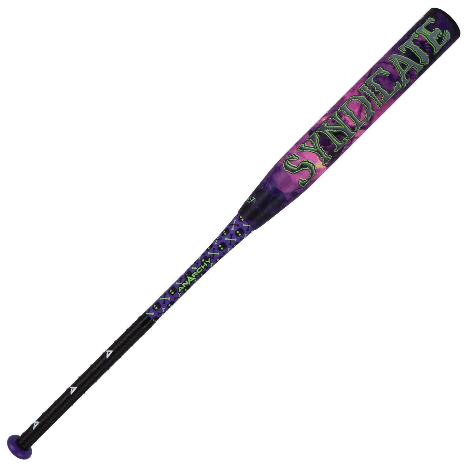 2024 Anarchy Syndicate 1/2oz End Load USSSA Slowpitch Softball Bat - ASPSYN24U - Perfect for Competitive Games & Training Sessions