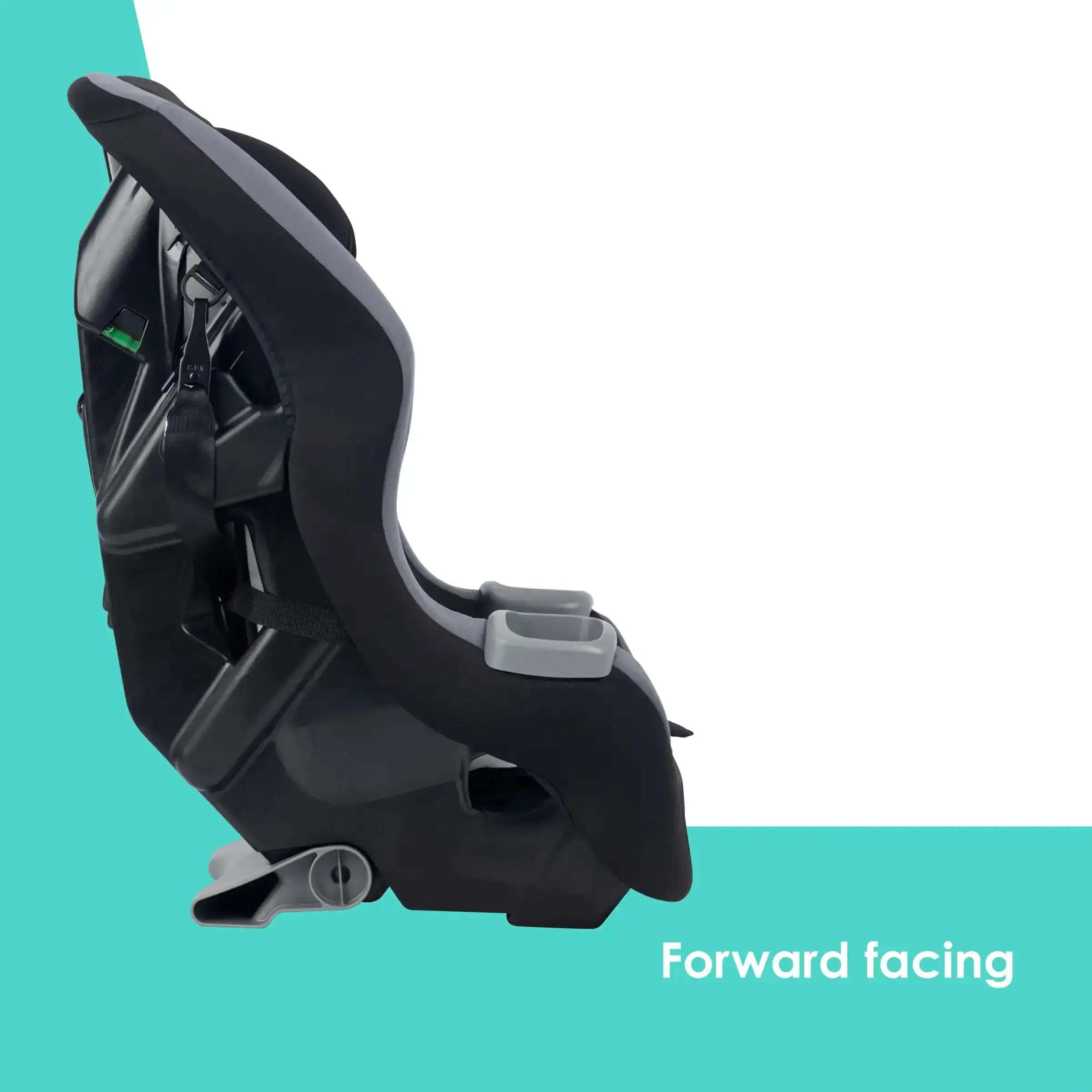 Trooper™ SLIM 3-in-1 Convertible Car Seat with Side Impact Protection - Dash Black | Safe Infant to Toddler Car Seat | Perfect for Travel & Daily Commute (Meijer Exclusive)