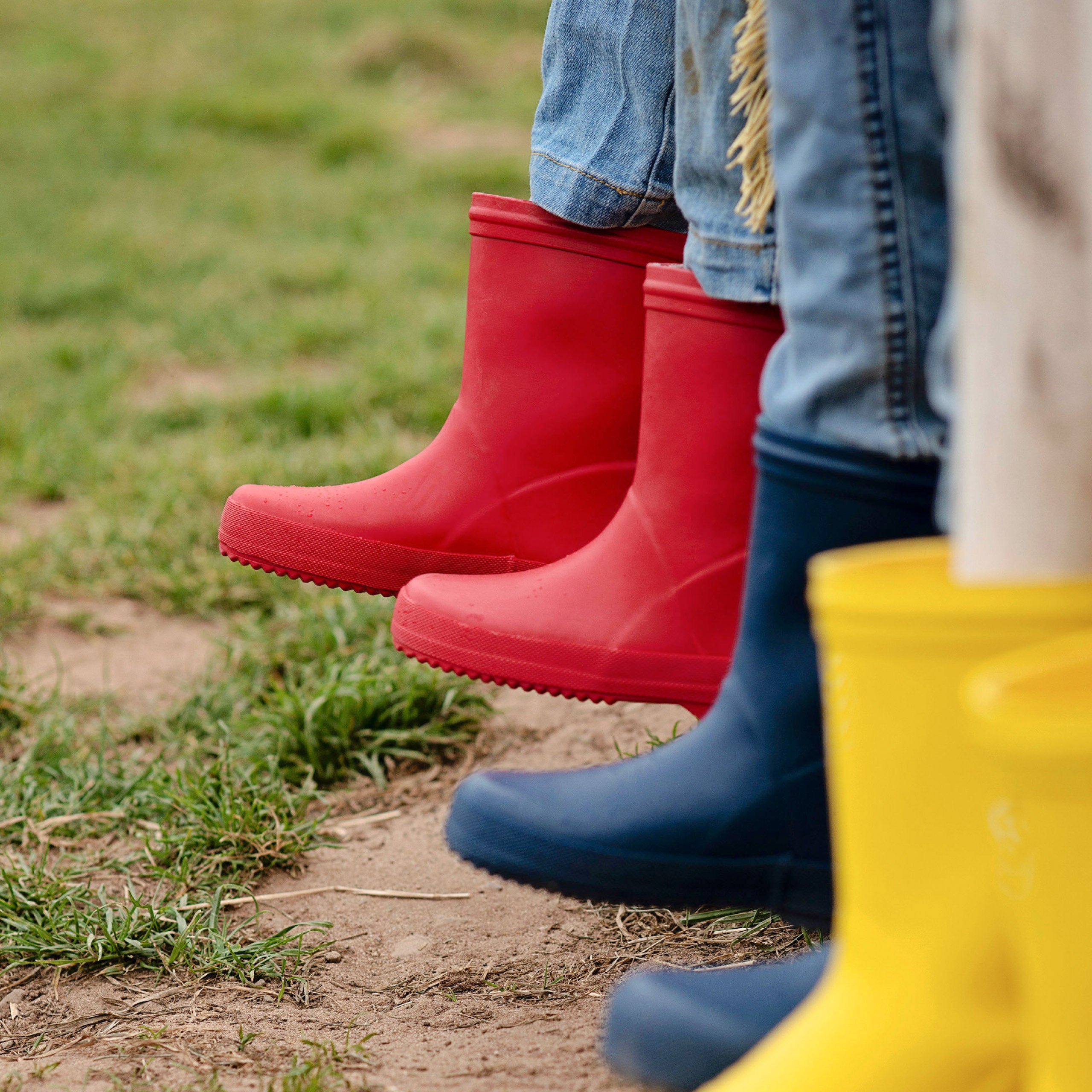 Kids' Waterproof Wellington Boots - Durable Rain Boots for Boys & Girls - Perfect for Outdoor Play, Puddles & Gardening