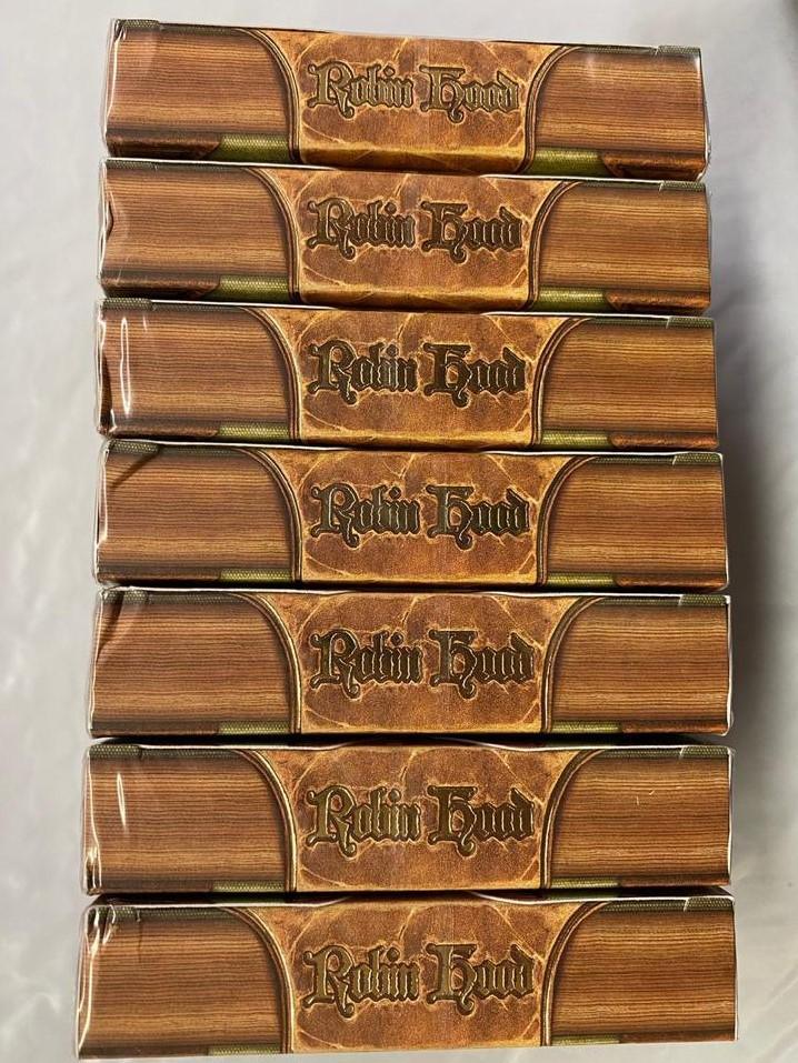 Vintage Signed Robin Hood Playing Cards - Collectible Damaged Deck for Card Games, Magic Tricks & Poker Nights