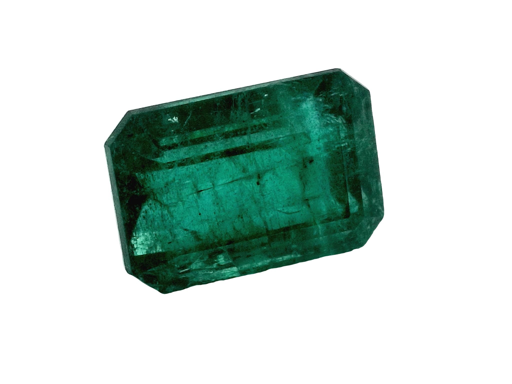 10.99 Carat Natural Zambian Emerald - 15x11mm Elongated Deep Green Loose Gemstone for Jewelry Making & Engagement Rings
