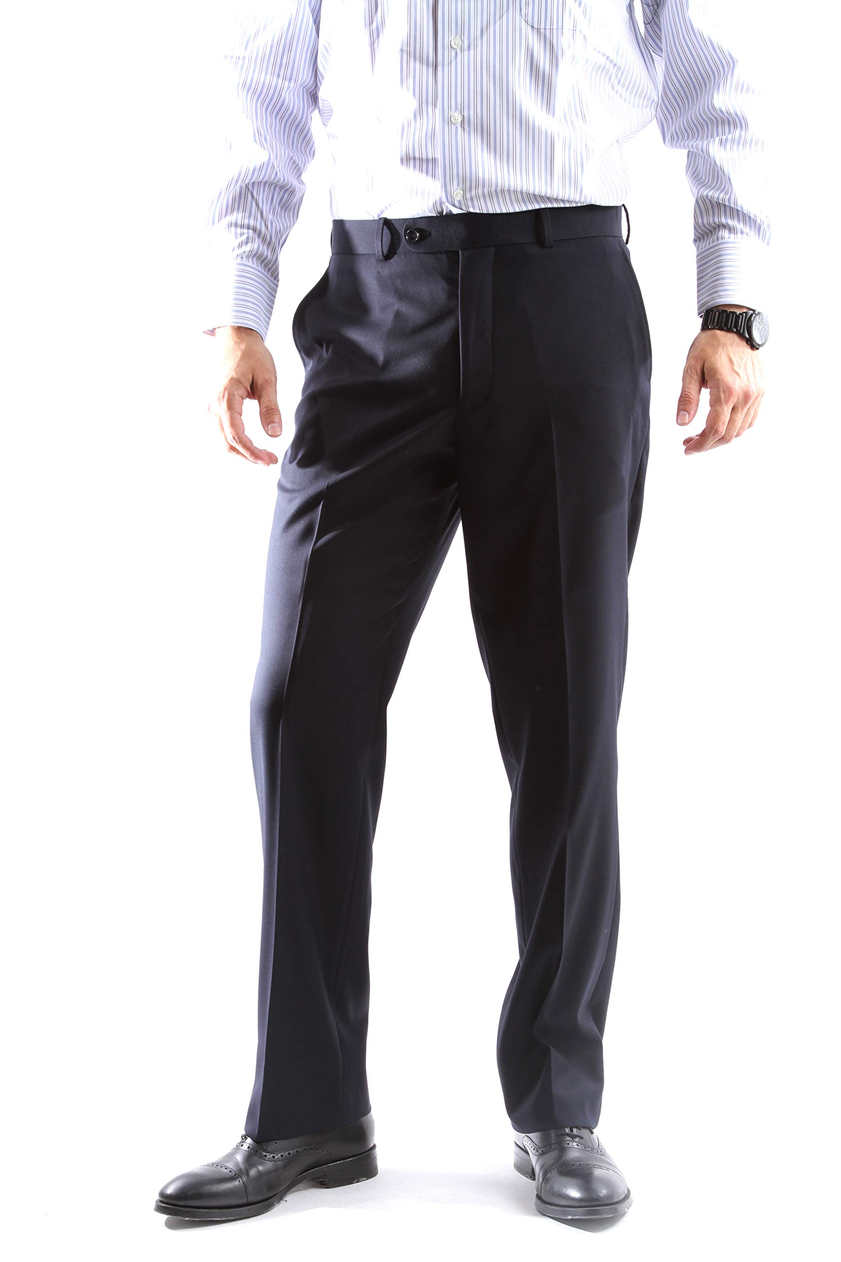 Premium Slim Fit Men's Single Breasted 2-Button Dress Suit - Formal Business Attire for Weddings, Interviews & Office Wear