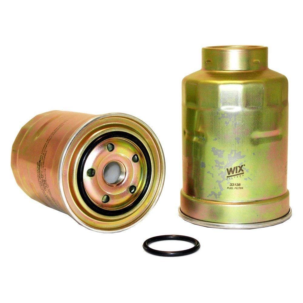 WIX Filters 33138 Spin-On Fuel Filter Replacement for Cars & Trucks - High Efficiency Fuel Filtration System - Pack of 1 - Perfect for Daily Commuting & Long Road Trips