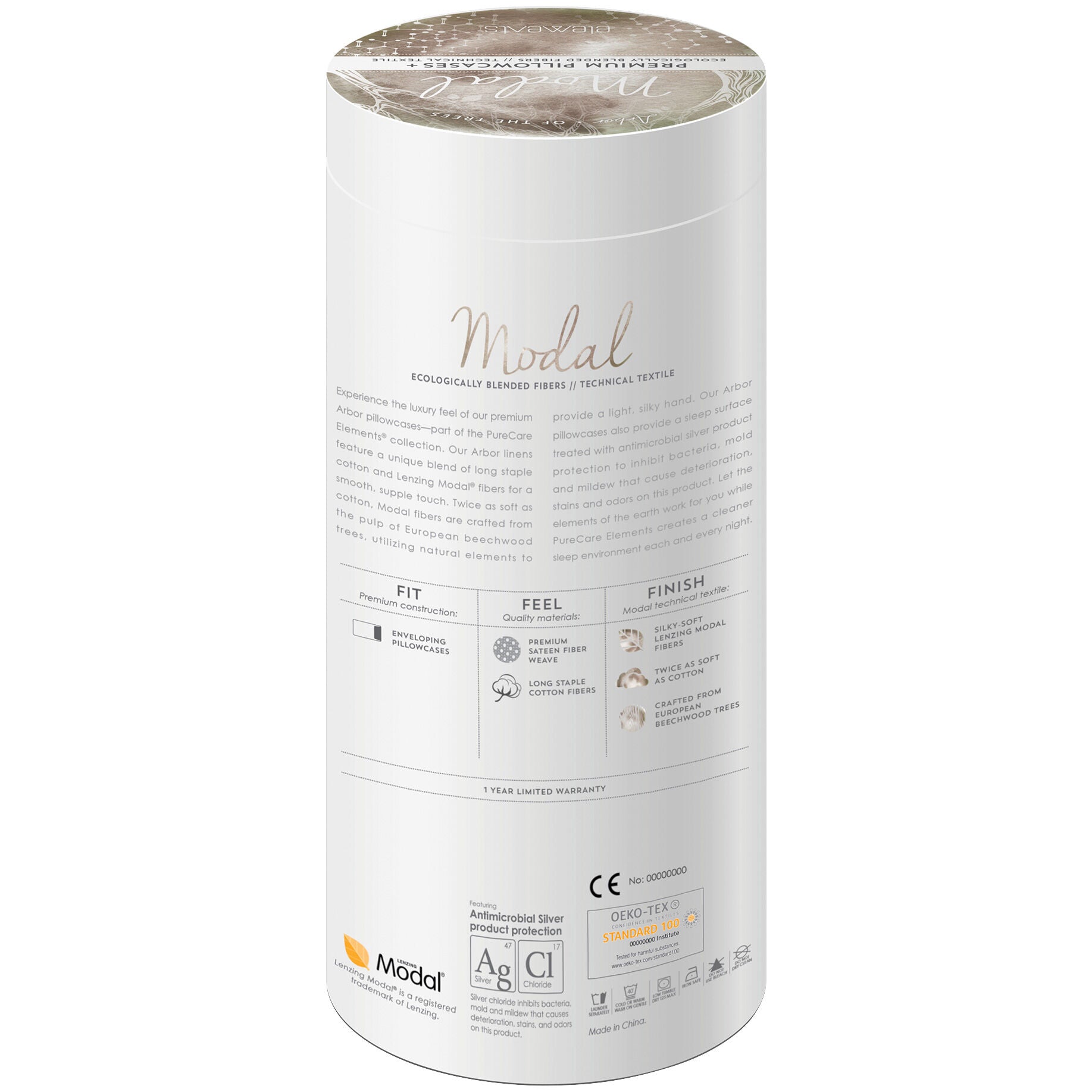 Premium Modal Pillowcases Set of 2 - Soft Breathable Bedding for Side Sleepers & Hot Sleepers - Perfect for Home, Hotel, and Travel Use
