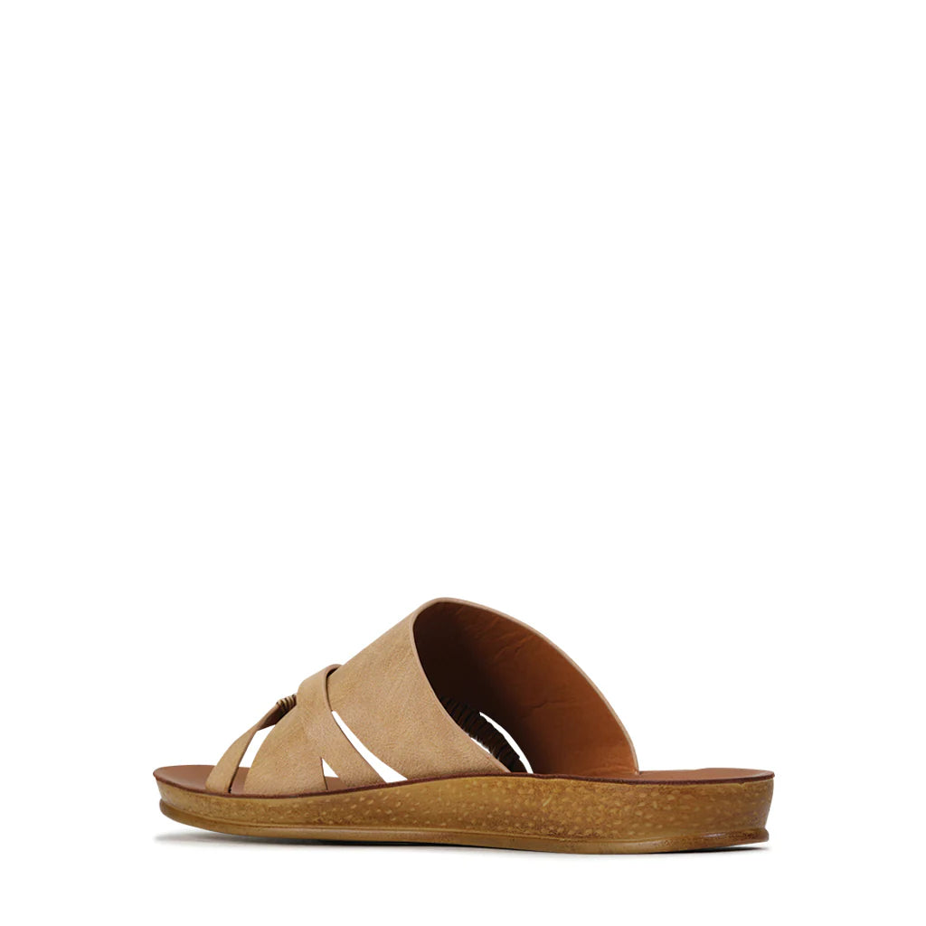 Los Cabos Bride Camel Women's Sandals - Comfortable & Stylish Beach Wedding Shoes for Brides, Bridesmaids, and Beach Vacations