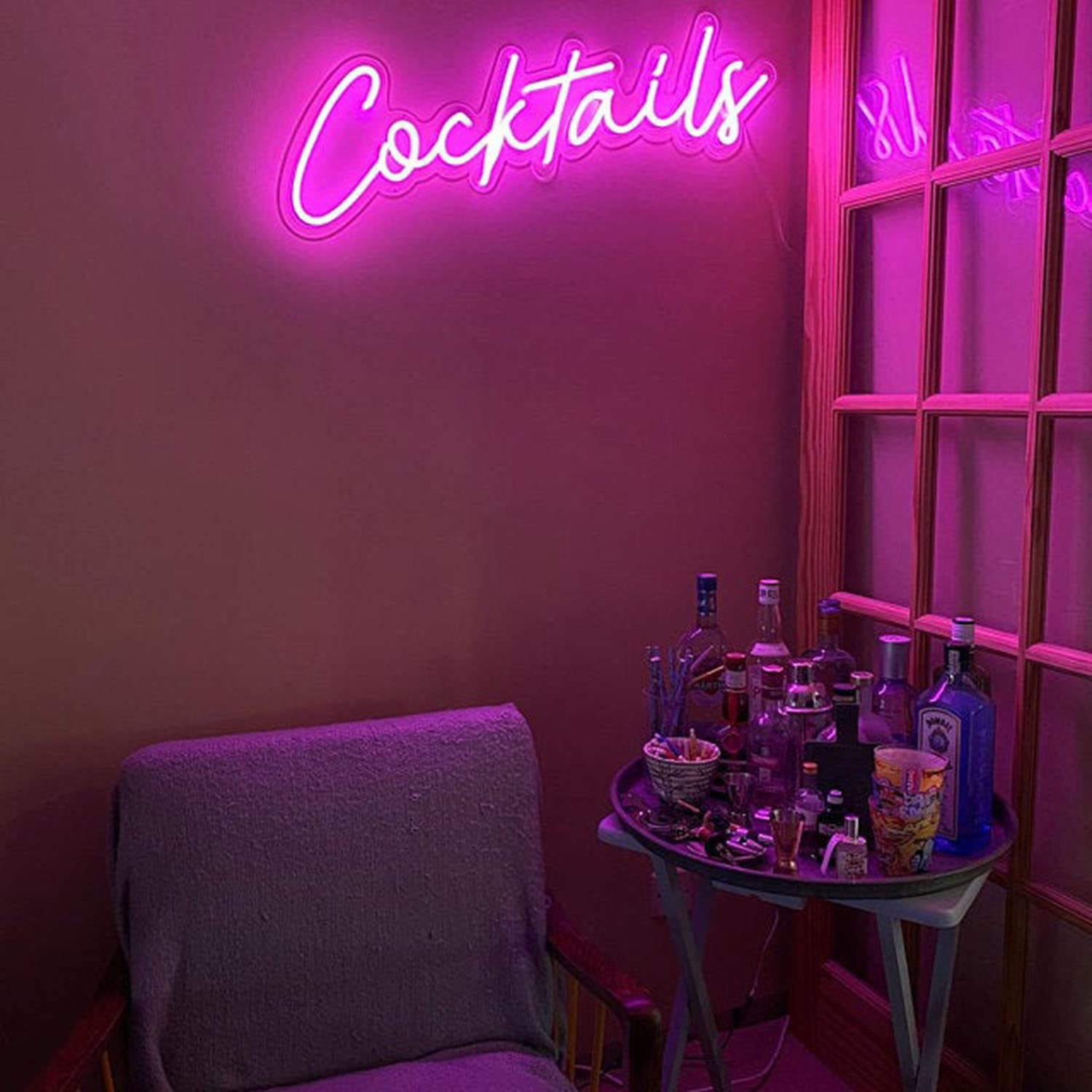 Custom LED Neon Signs - Personalized Wall Decor for Wedding, Birthday, Party, Bedroom, Bar & Office | 20