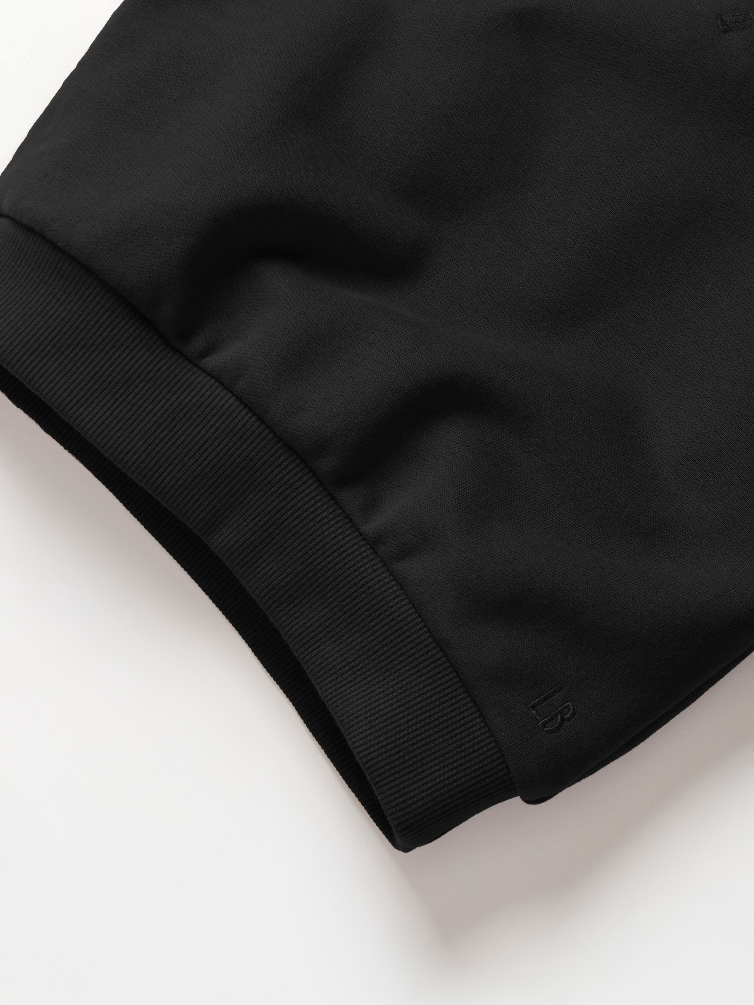Premium Black Elevated Crewneck Sweatshirt - Soft & Stylish for Casual Wear, Street Fashion & Layering