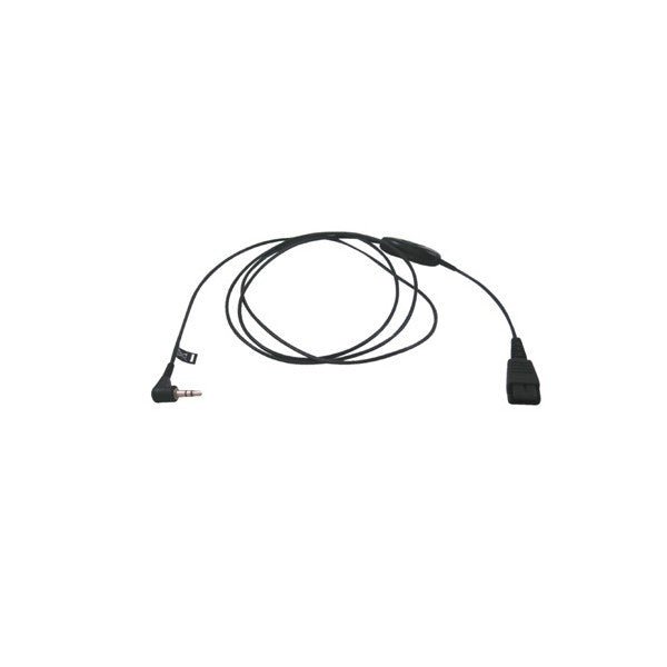 Original Jabra Headset Cord Replacement for Alcatel Phones - 500mm & 3.5m Audio Cable - Perfect for Office Calls, Customer Service, and Remote Work Connectivity