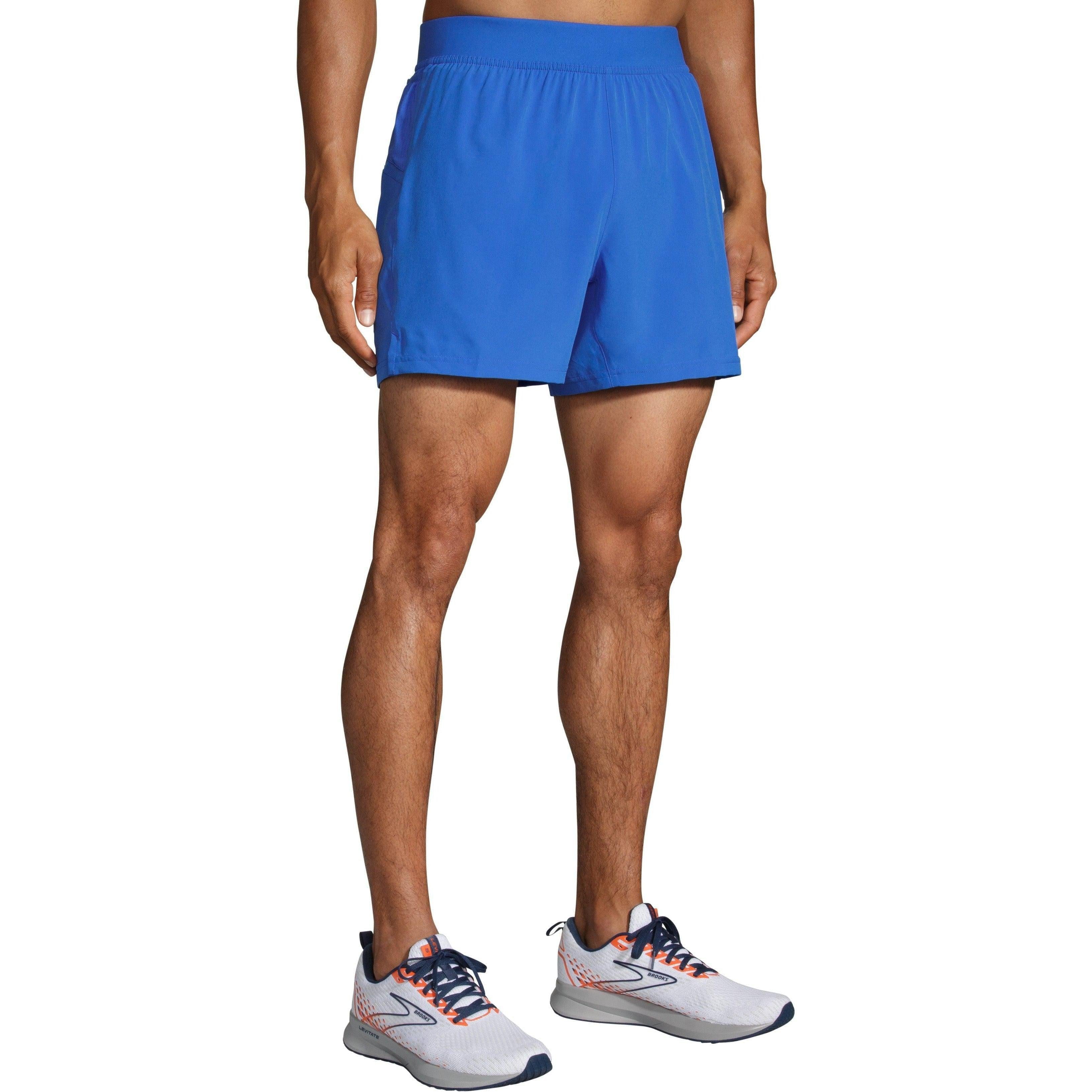 Men's Brooks Sherpa 5 Running Shorts - Lightweight Quick-Dry Athletic Shorts for Men - Perfect for Jogging, Gym Workouts & Outdoor Activities