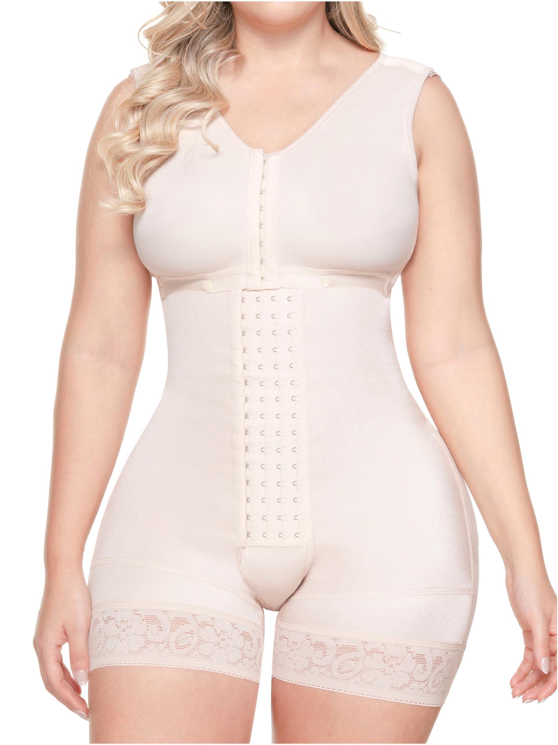 Sonryse Post-Surgery Compression Garment for Women - Stage 2 Colombian Faja for Lipo, BBL & Tummy Tuck - Medical-Grade Shapewear for Body Contouring & Recovery - Perfect for Postpartum, Weight Loss & Cosmetic Surgery Recovery