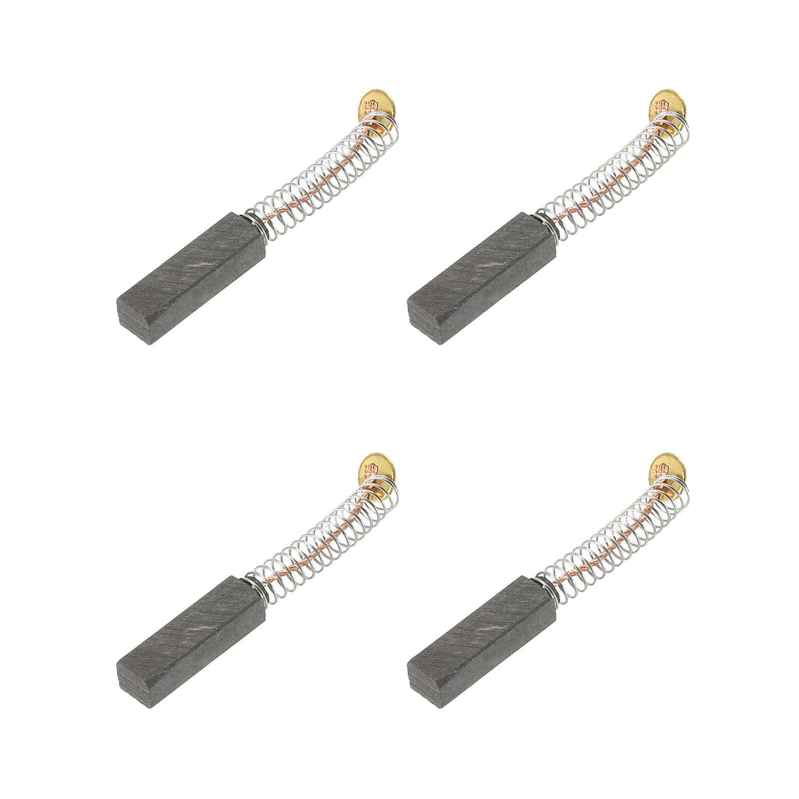 PATIKIL 4 Pack Carbon Brushes 0.79x0.24x0.2 Inch Replacement for Electric Motors, Power Tools, Angle Grinders & Table Saws - Motor Repair Parts for DIY & Professional Use