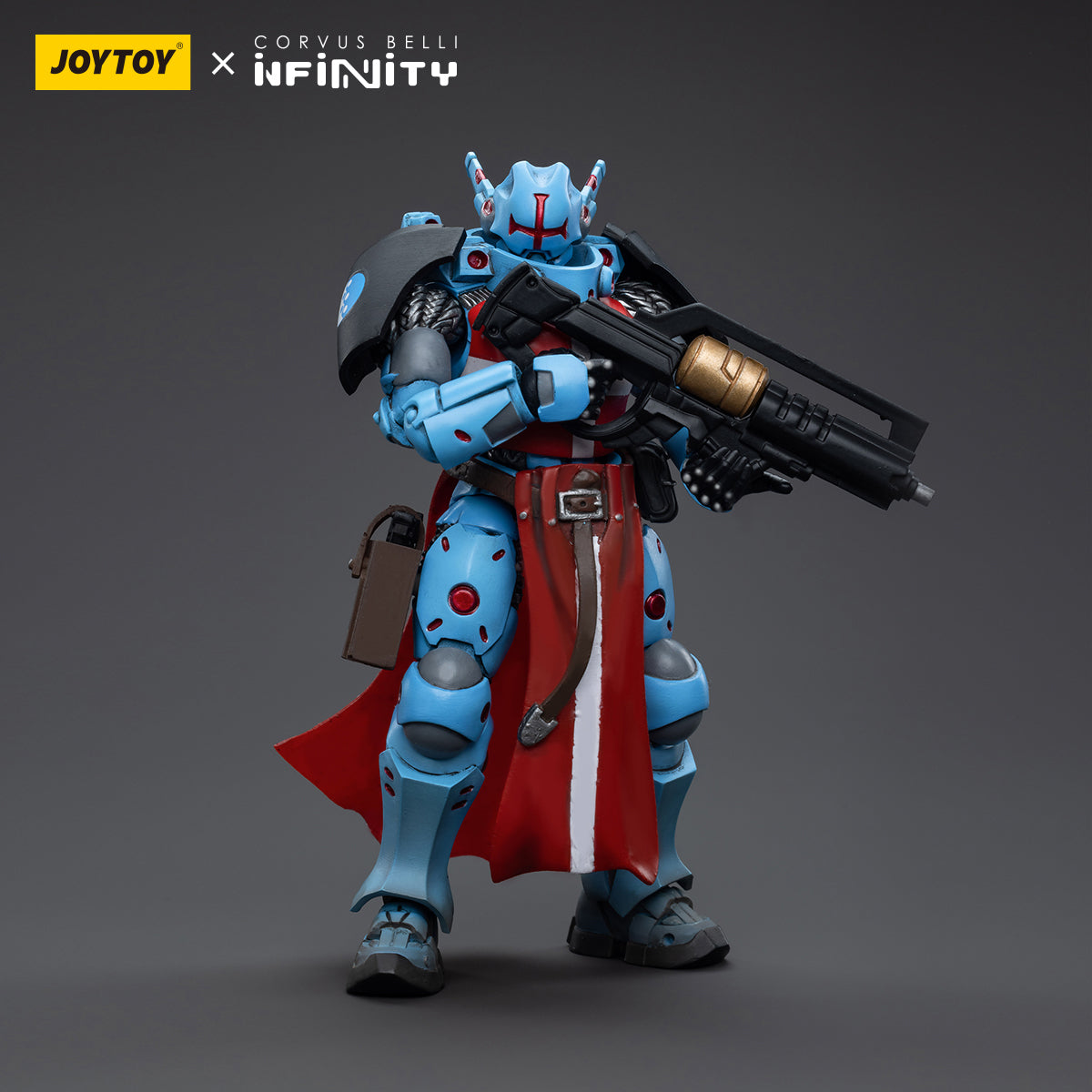 1/18 JOYTOY 3.75 Inch Action Figure Set - Infinity PanOceania Knights Hospitallers (4 Pack) | Highly Detailed Collectible Military Miniatures for War Gaming, Display & Gift Giving
