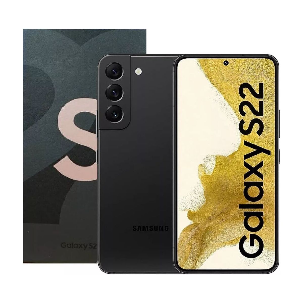 Samsung Galaxy S22 128GB Unlocked Smartphone - Phantom Black | 5G Android Phone with AMOLED Display | Perfect for Streaming, Gaming & Productivity