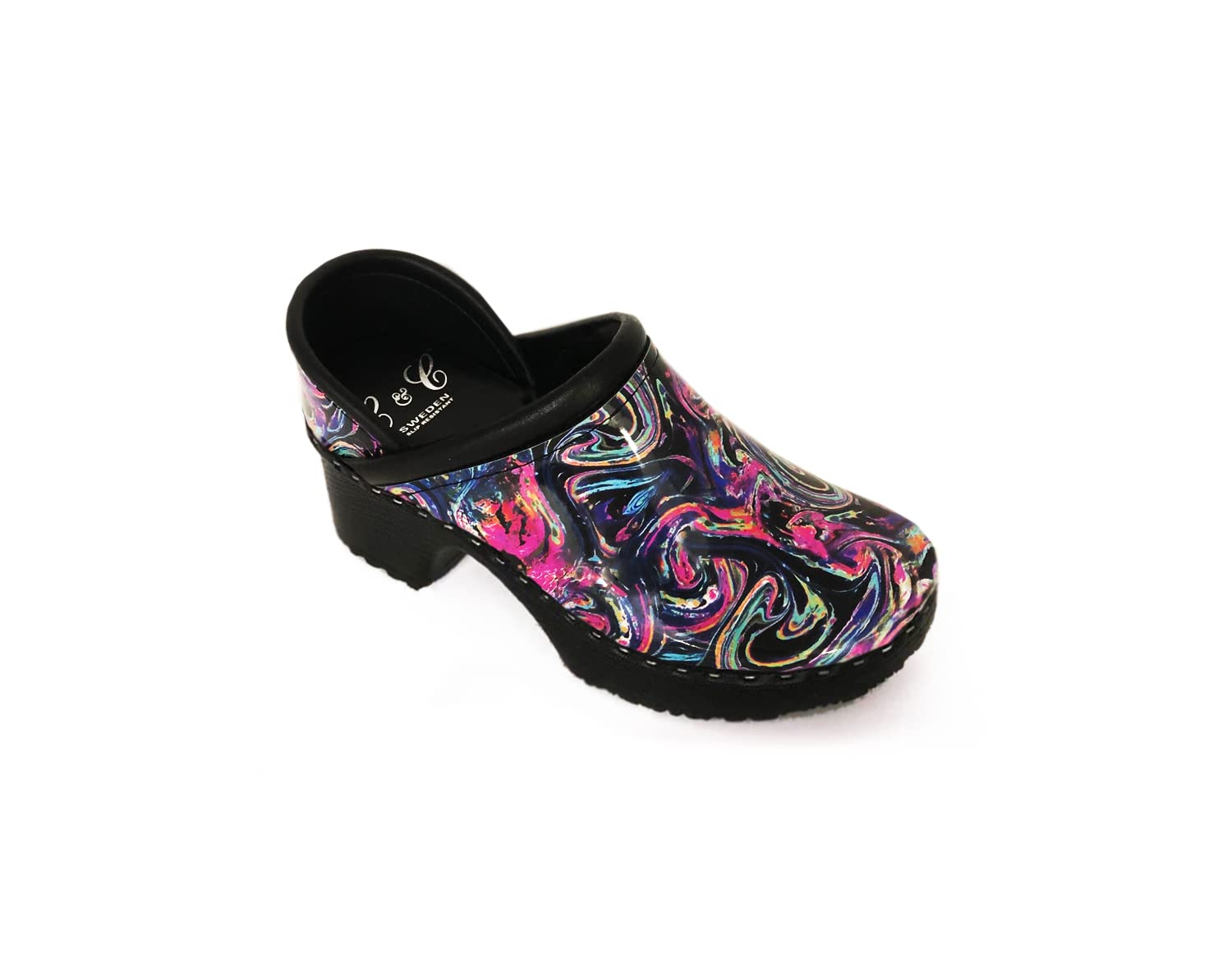 C&C SWEDEN Women's Core Full Back Nursing Clogs - Comfortable Slip-Resistant Shoes for Nurses, Healthcare Workers & Hospital Staff - Perfect for Long Shifts, Medical Clinics & Healthcare Facilities