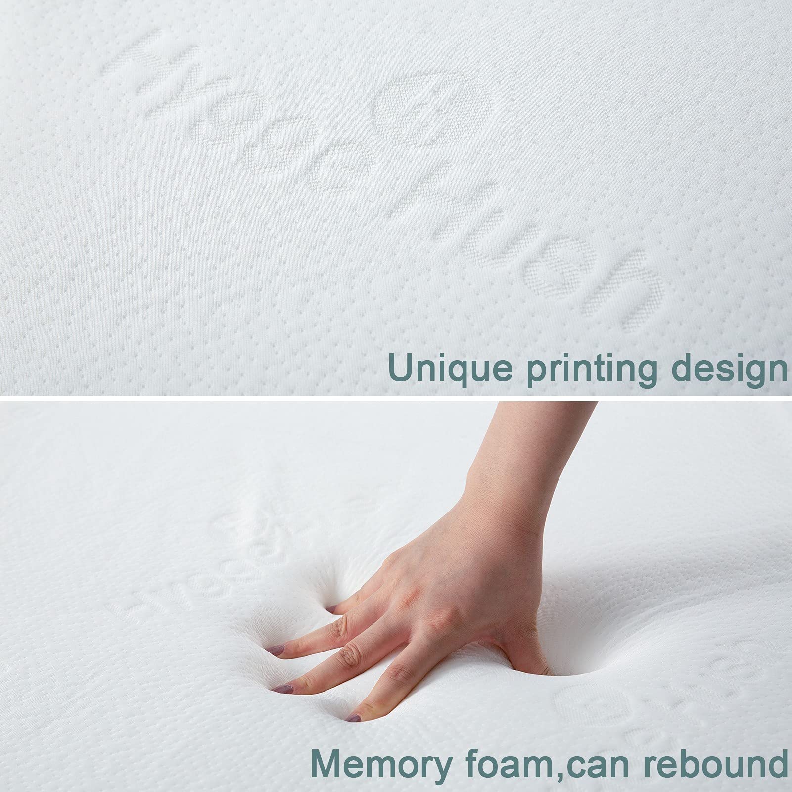 **Pack and Play Mattress Pad - Memory Foam Playard Mattress Topper with Soft Removable Washable Cover - Portable & Firm Support for Toddlers - Perfect for Travel, Daycare & Home Use**