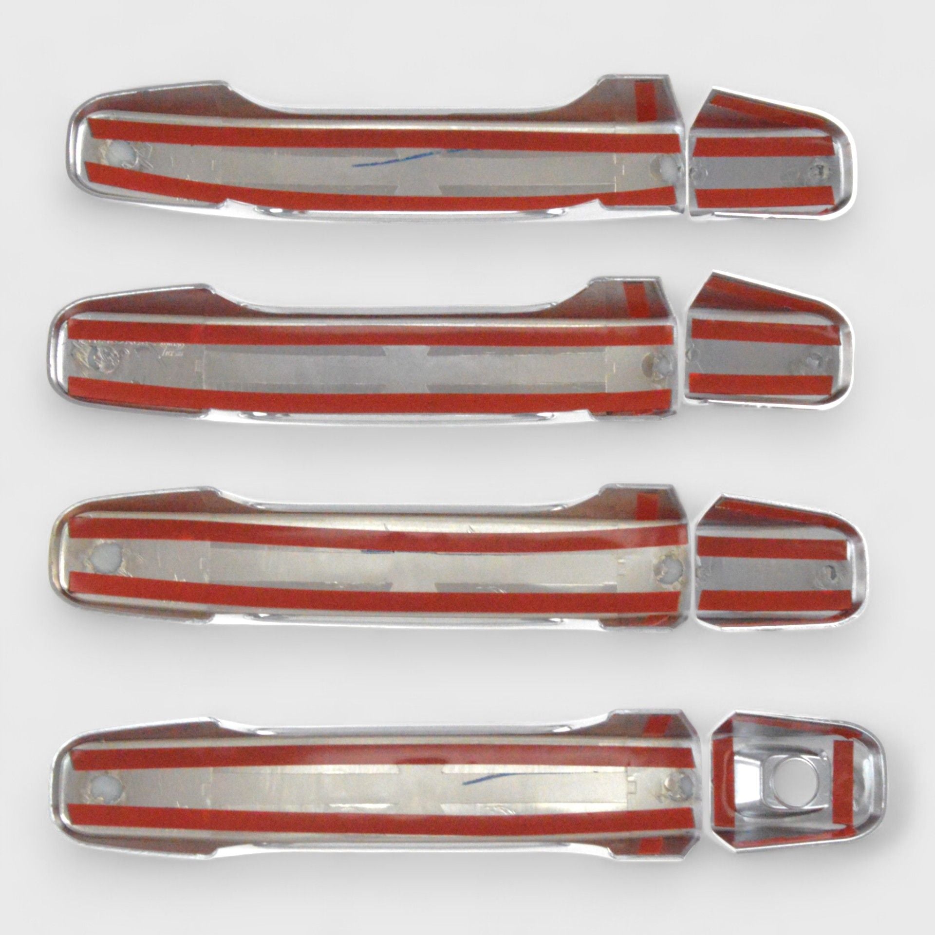 Chrome Door Handle Cover for Cars - No Smart Key Required - Universal Fit DH243 - Protect & Enhance Vehicle Exterior for Daily Commute & Road Trips