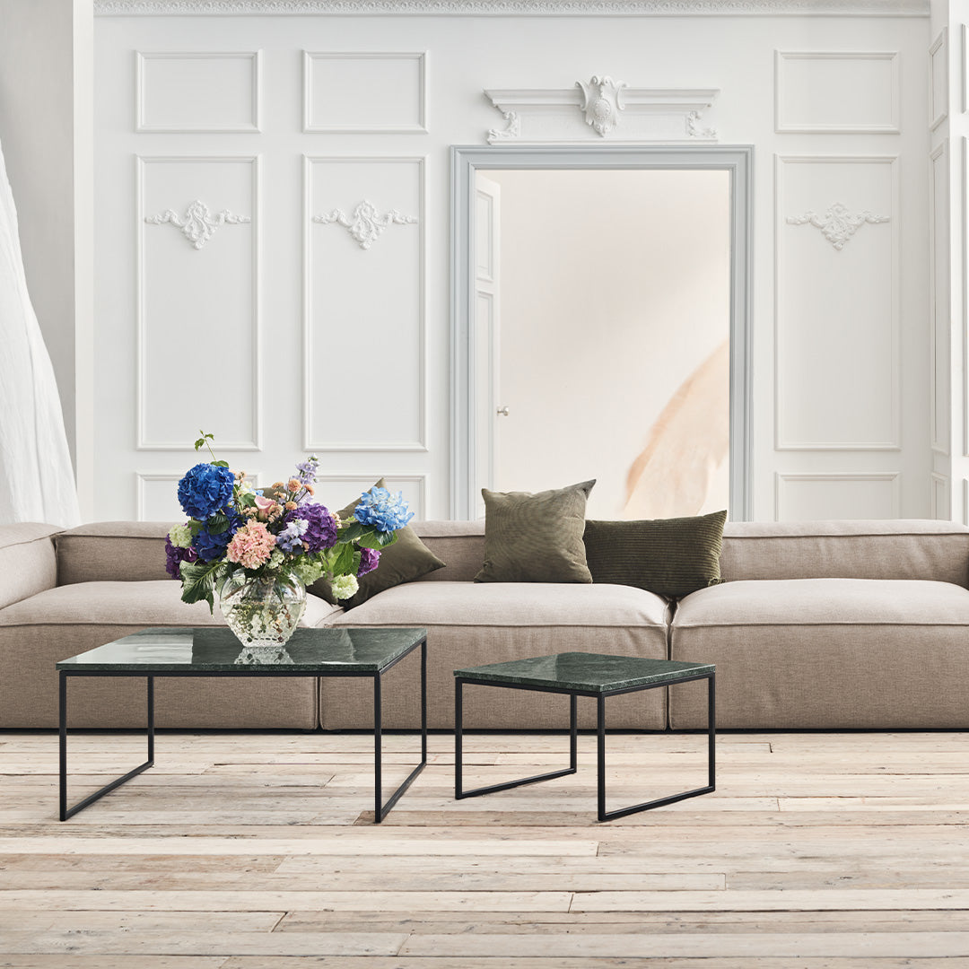 Cosima 3-Seater Sofa - Modern Living Room Couch for Small Spaces | Comfortable Fabric Sectional Sofa for Apartments & Home Decor