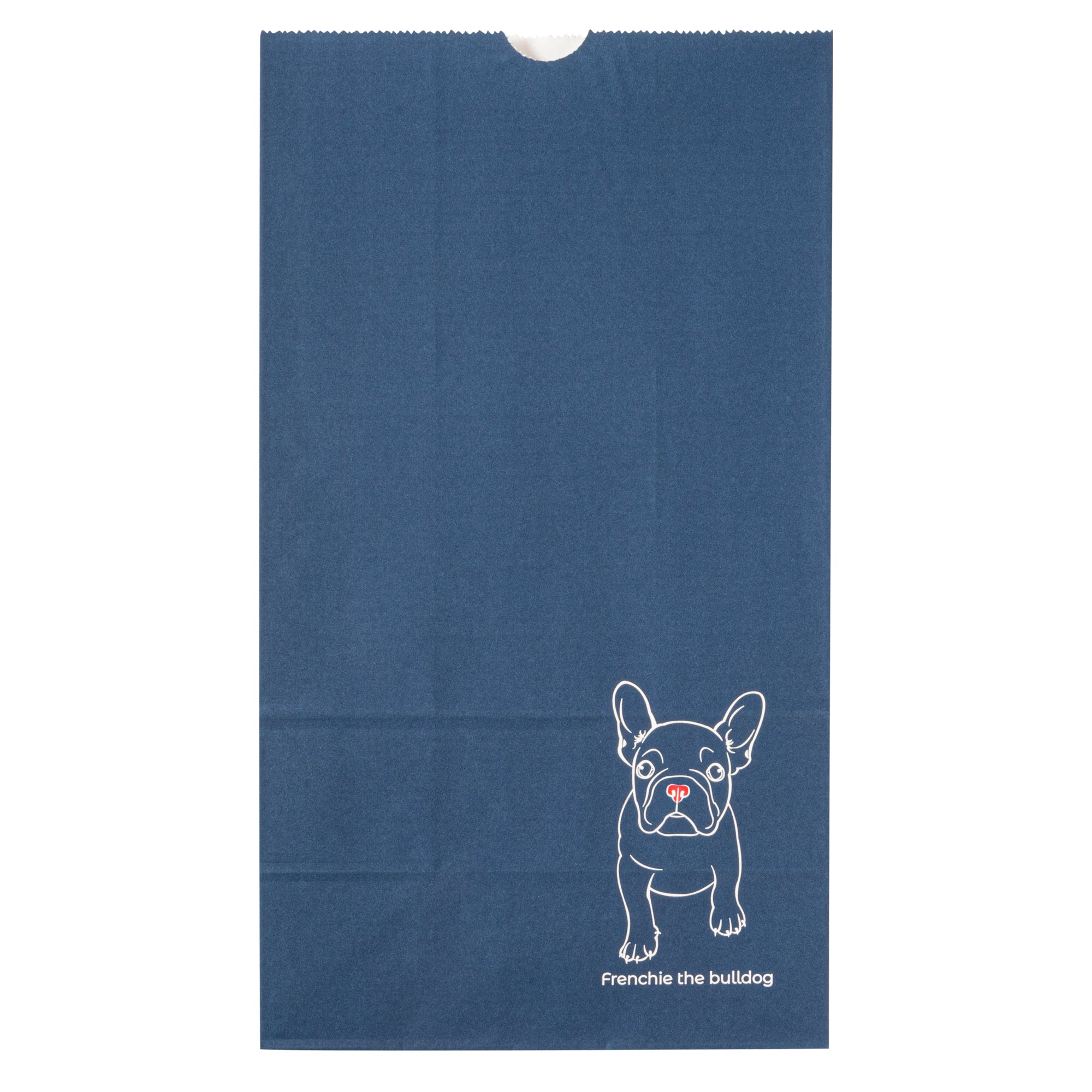 Frenchie Paper Bag - 12 lb Capacity, 7 x 4 1/4 x 12 1/2 Inches, 100 Count Box - Perfect for Grocery Shopping, Takeout & Retail Packaging