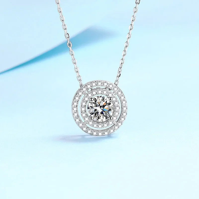 Glint of Purity Necklace - Elegant Sterling Silver Pendant for Women | Perfect for Everyday Wear, Date Nights & Special Occasions