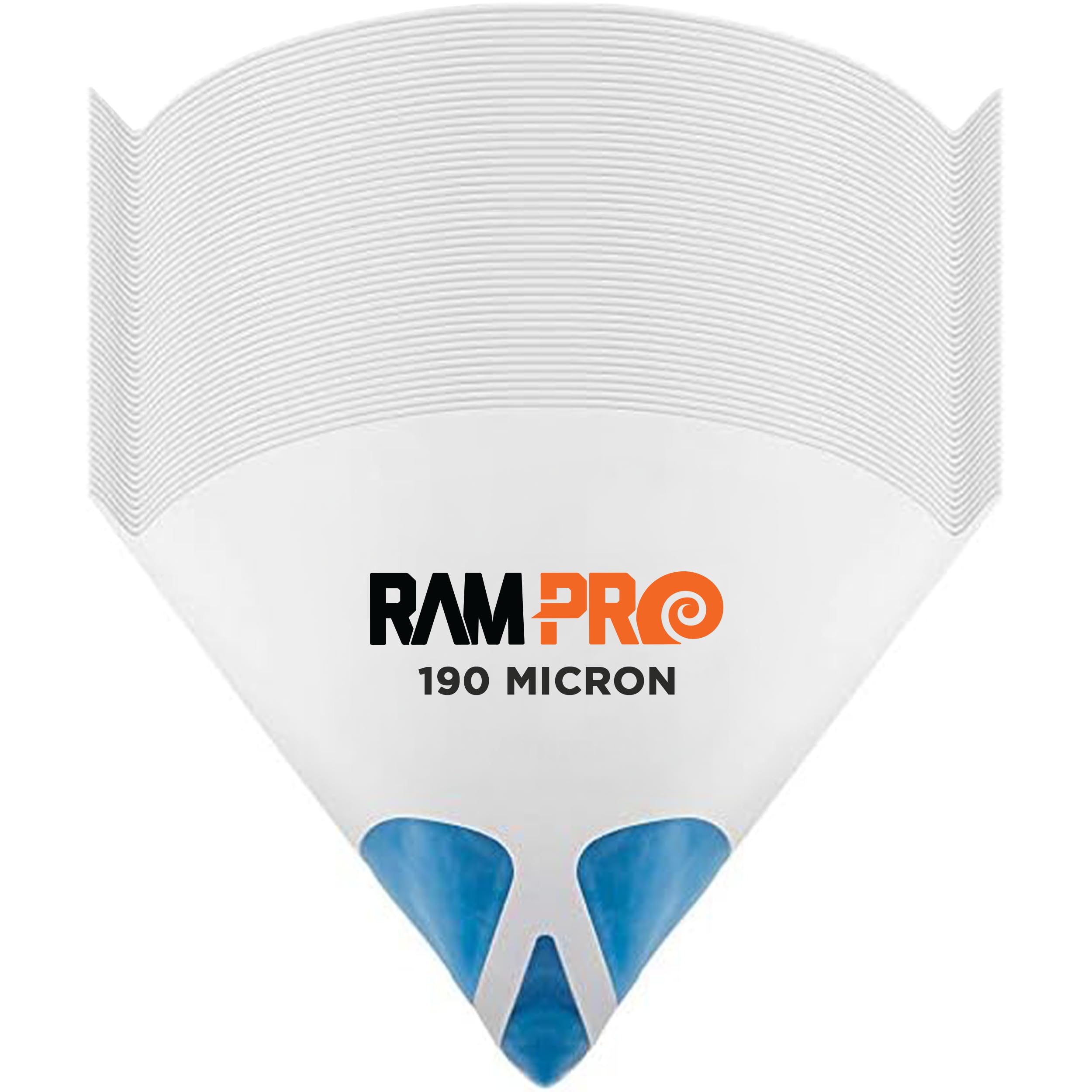 Ram-Pro 100 Pack 190 Micron Paint Strainers - Premium Nylon Mesh Paint Filters for Professional Painting Projects | Perfect for Acrylics, Latex & Oil Paints | DIY Home Improvement & Automotive Painting