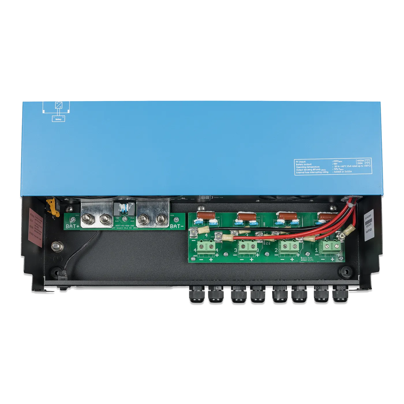 Victron SmartSolar MPPT RS 100V 30A Solar Charge Controller - High Efficiency Solar Panel Regulator for RV, Boat, Off-Grid Power Systems