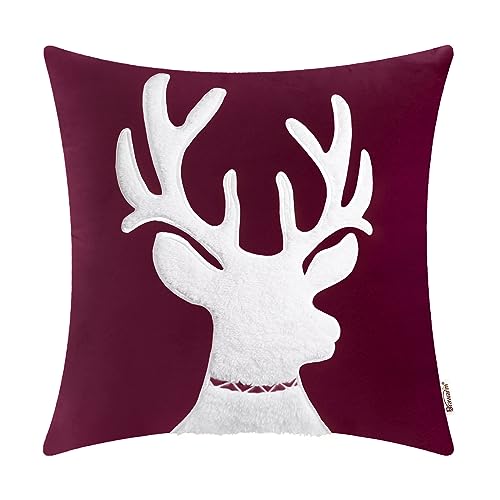 Burgundy-reindeer
