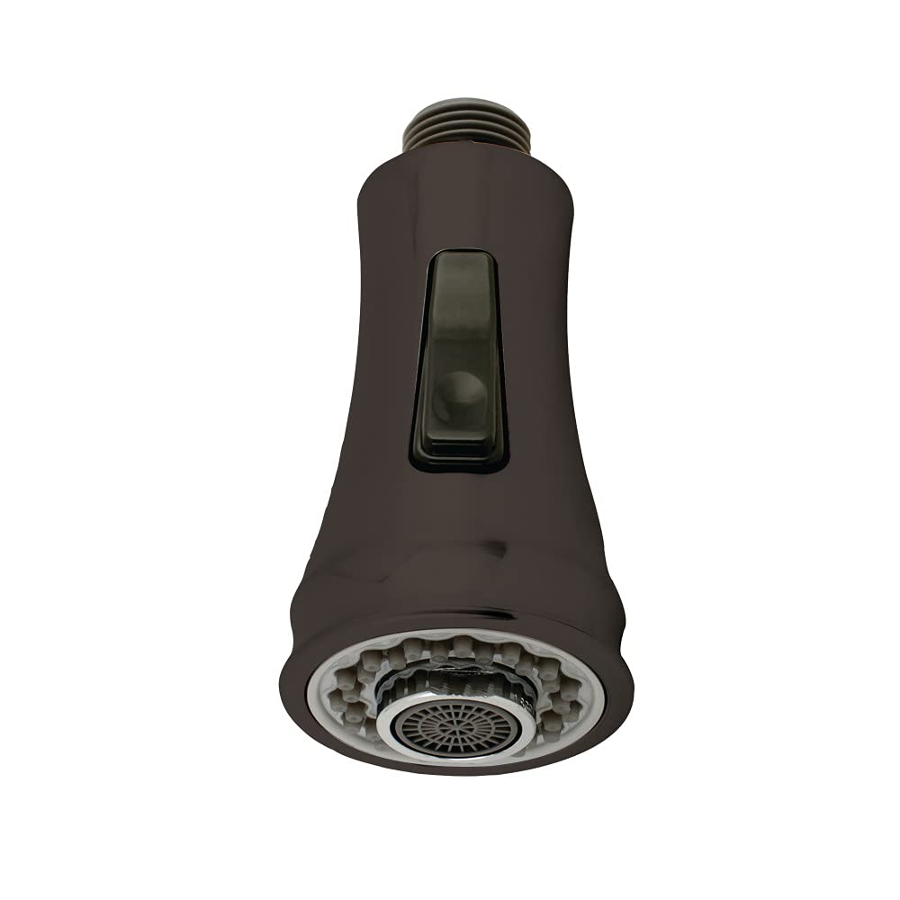 Kingston Brass Gourmetier KDH8815 Oil Rubbed Bronze Kitchen Faucet with Pull Down Sprayer - Perfect for Modern Farmhouse & Commercial Style Kitchens