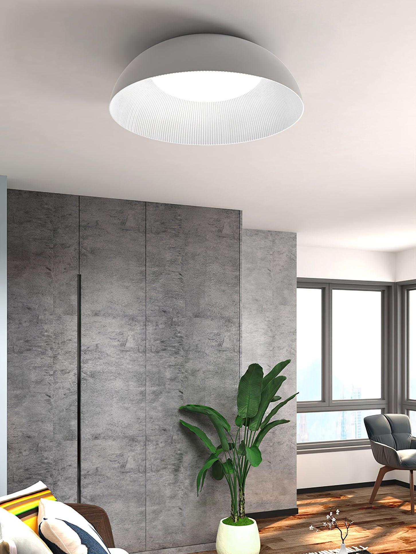 Lindby Juliven Modern LED Ceiling Light Fixture - Energy Efficient Dimmable Flush Mount Lighting for Bedroom, Living Room & Kitchen