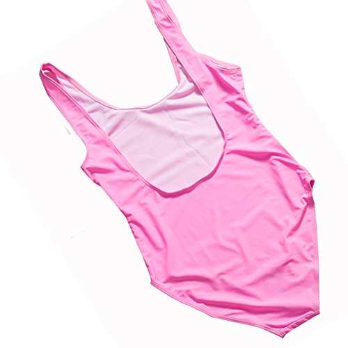 Feynoce Women's Backless One Piece Swimsuit with Letter Print - Stylish Beachwear for Pool, Vacation & Summer Outfits