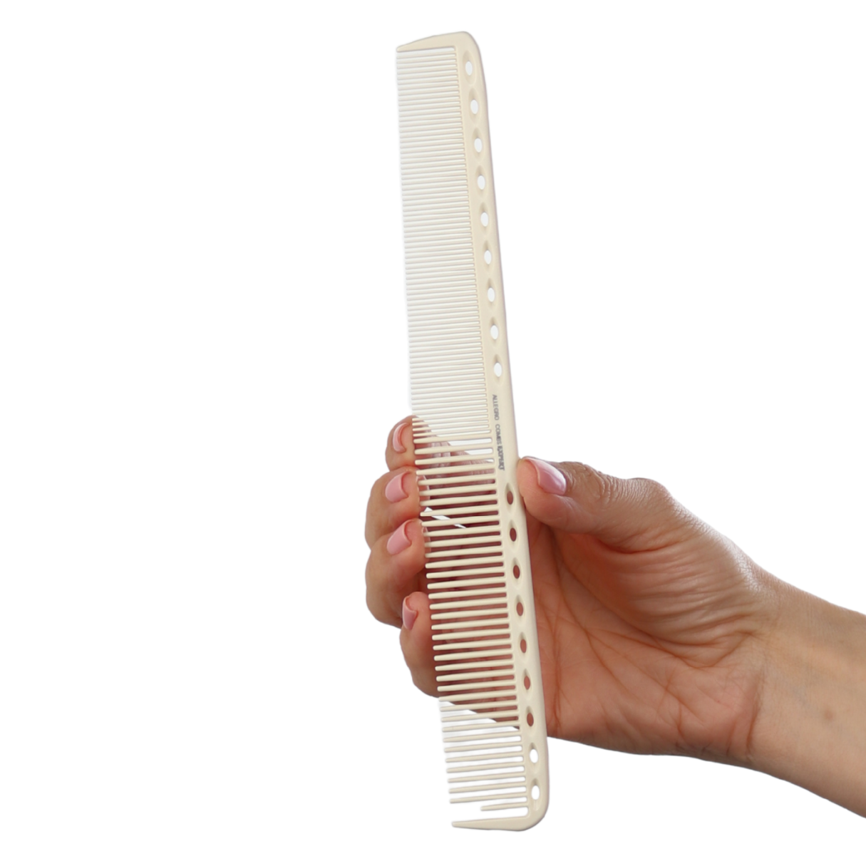 Allegro Combs Expert – Professional Barber Comb for Hair Cutting, Beard Styling & Trimming – Wide & Fine Tooth Comb for Men & Women – Perfect for Salon, Home Haircuts & Grooming