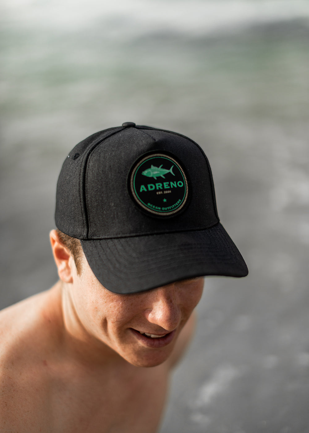 Adreno Neilsen Snapback Cap with Woven Tuna Badge - Stylish Adjustable Baseball Hat for Men & Women - Perfect for Outdoor Sports, Street Fashion and Casual Wear
