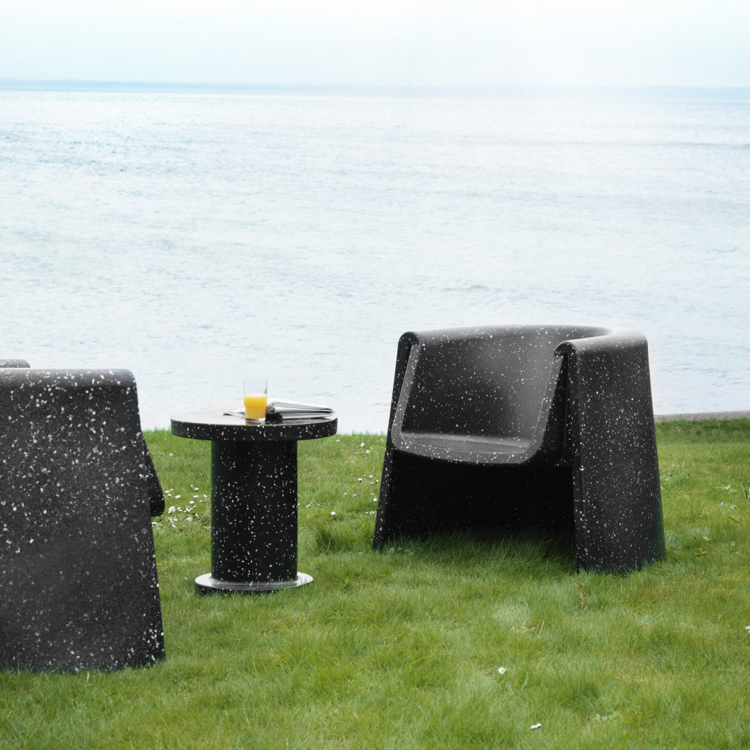 Bit Lounge Chair - Modern Comfortable Accent Chair for Living Room, Bedroom, or Office - Perfect for Relaxing, Reading, and Lounging