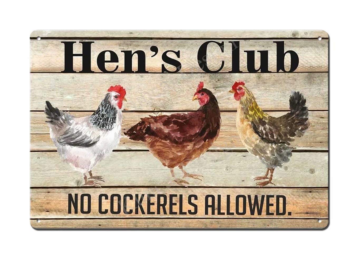 Funny Vintage Chicken Coop Sign - 8