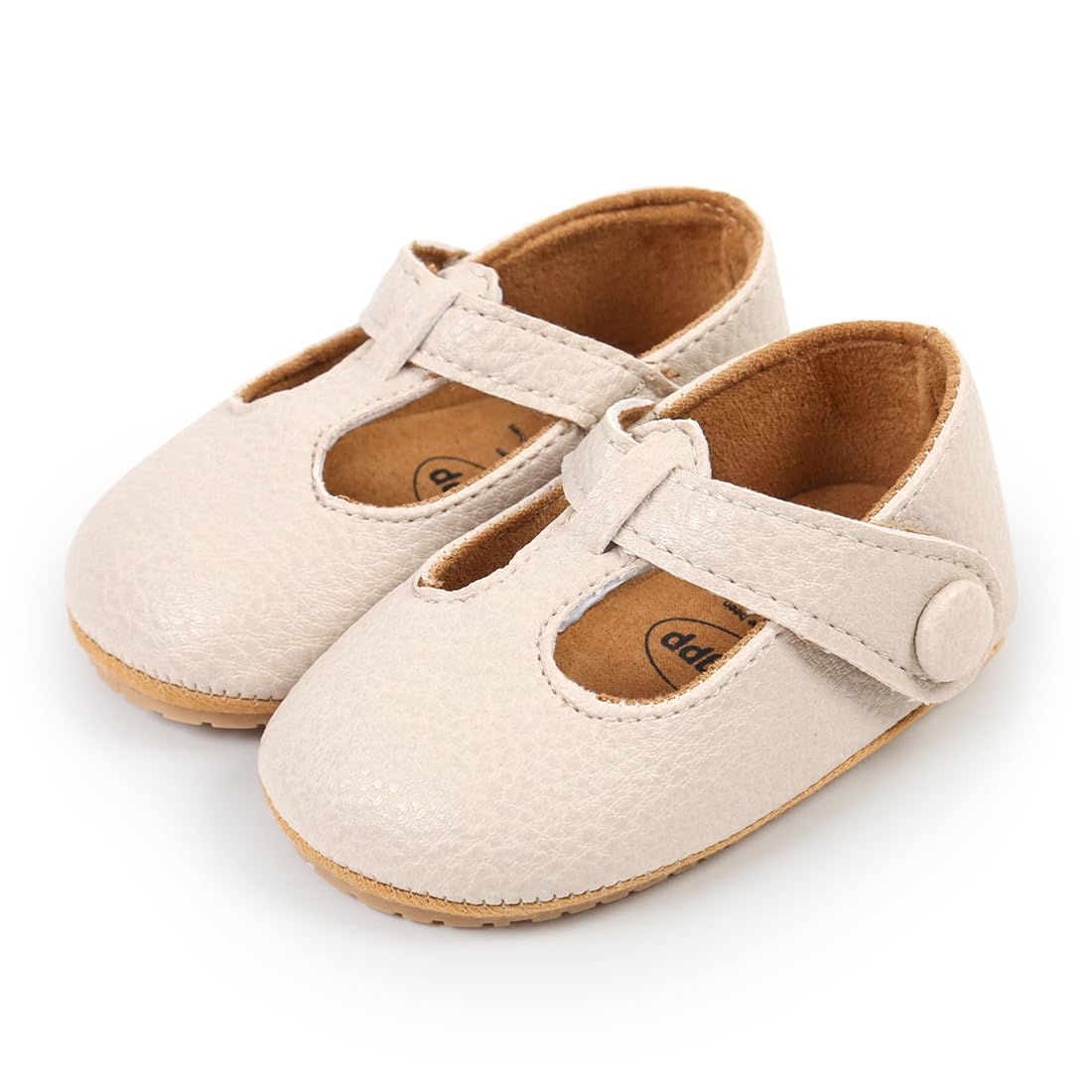Baby Girls Soft Sole Mary Jane Shoes for Infant Toddler - First Walkers, Prewalkers, Crib Shoes - Comfortable Flat Princess Shoes for Wedding, Party & Special Occasions