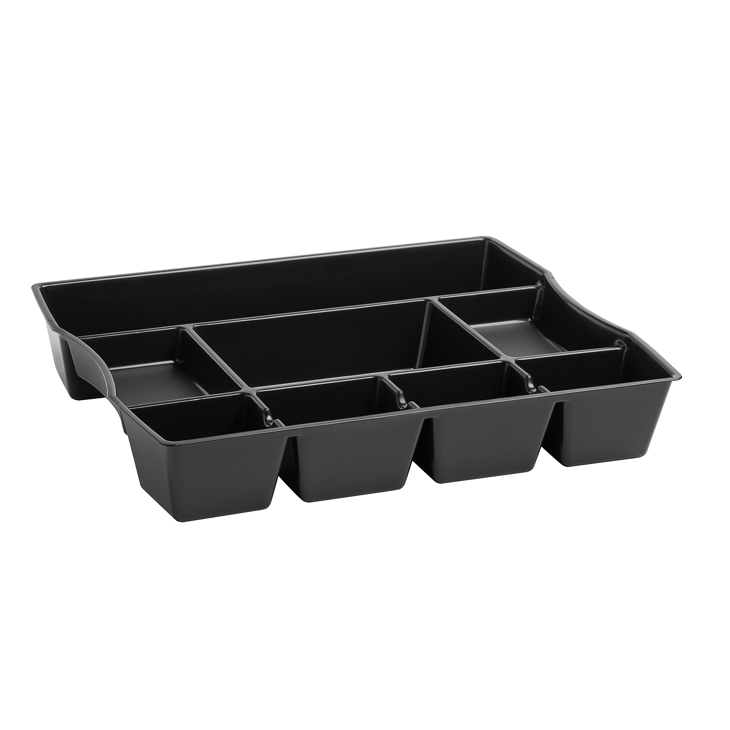Rubbermaid 21864 Recycled Deep-Drawer Desk Organizer - Eco-Friendly Office Storage for Pens, Files & Supplies - Perfect for Home & Office Workspace Organization