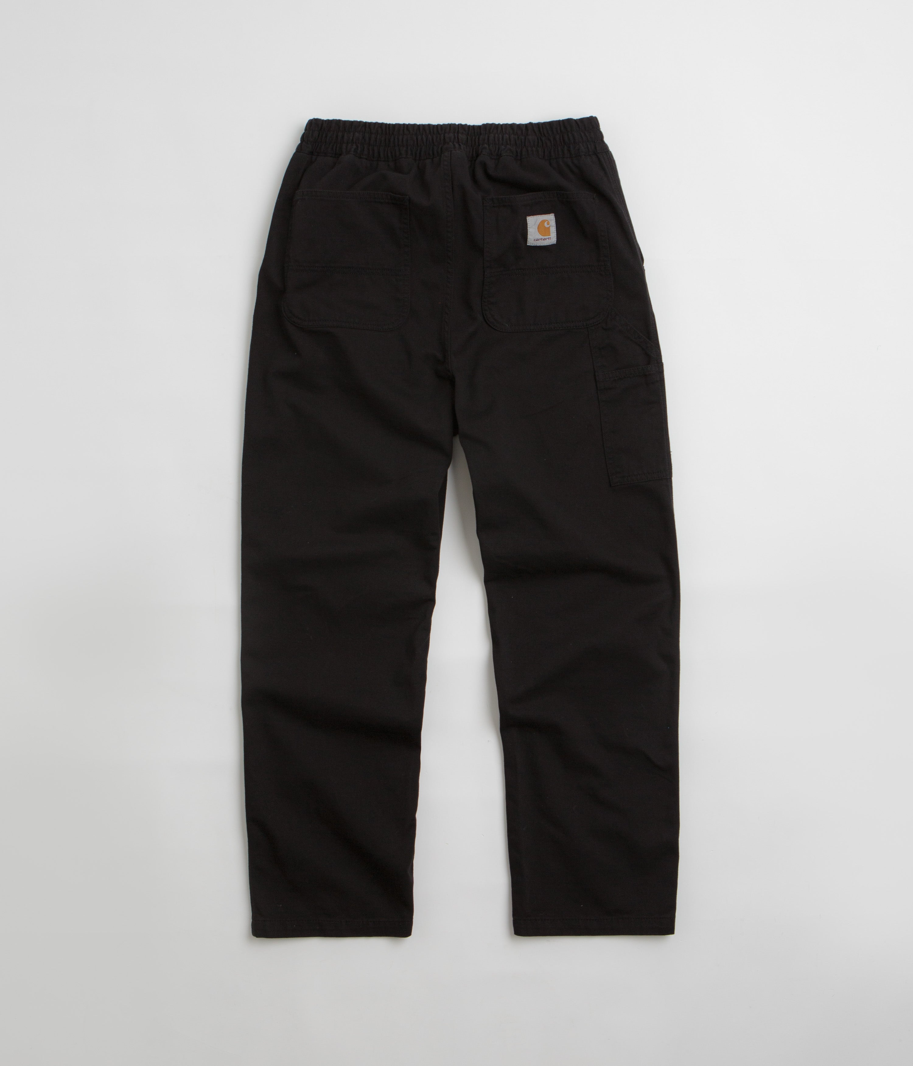 Carhartt Flint Pants for Men - Durable Work Pants in Dyed Black - Perfect for Construction, Outdoor Work & Casual Wear