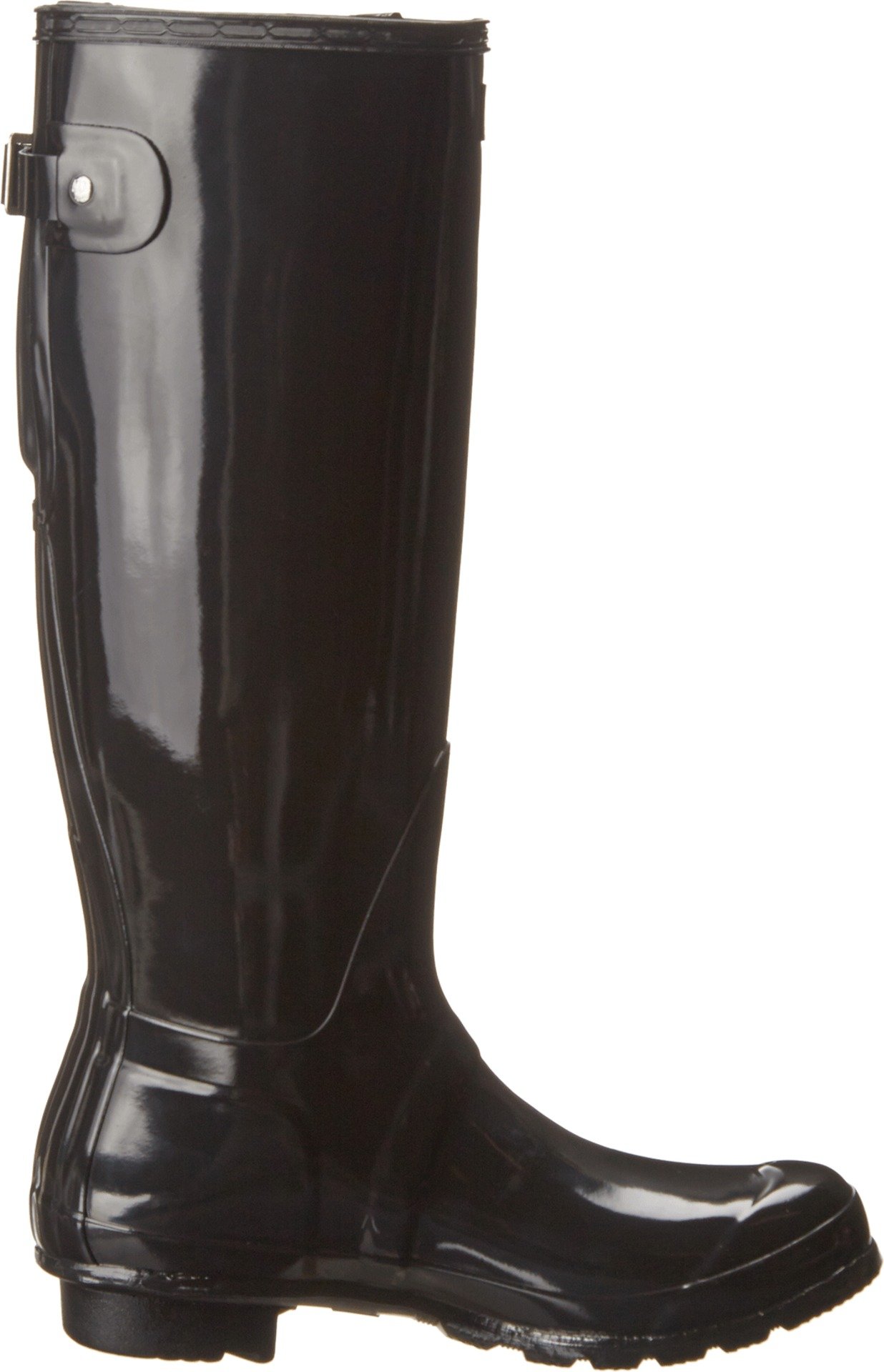 Hunter Original Adjustable Gloss Rain Boots - Waterproof Outdoor Footwear for Women & Men - Perfect for Gardening, Hiking, and Wet Weather Commutes