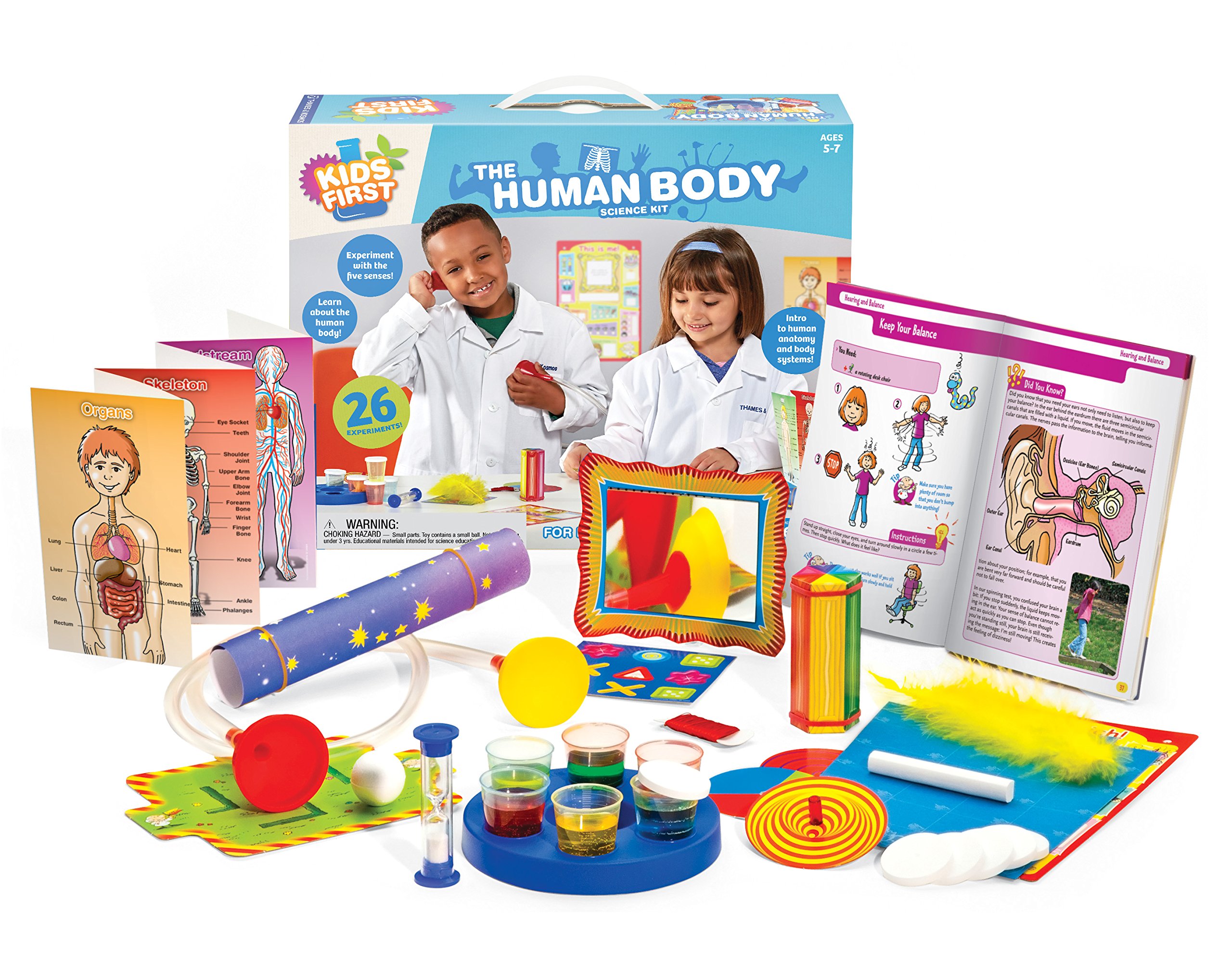 Kids First The Human Body Kit - STEM Educational Science Toy for Children | Learn Human Anatomy & Biology | Perfect for Classroom & Homeschool Learning