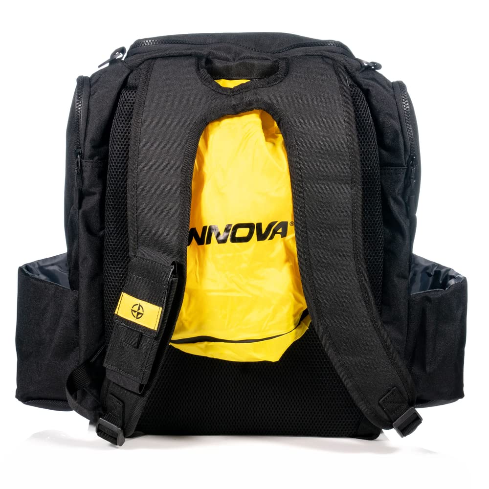 **Innova Discs Safari Pack Backpack - Durable Disc Golf Bag for Ultimate Frisbee Players (Black, One Size) - Perfect for Tournaments, Practice & Outdoor Adventures**