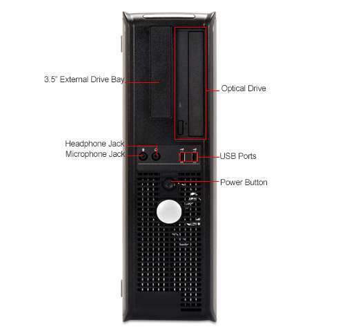 Dell Optiplex 380/780 High Performance Desktop Computer - Intel Core 2 Duo 3.0GHz, 4GB RAM, 128GB SSD, DVD-RW, Keyboard & Mouse Included - Perfect for Office Work, Home Use & Small Business