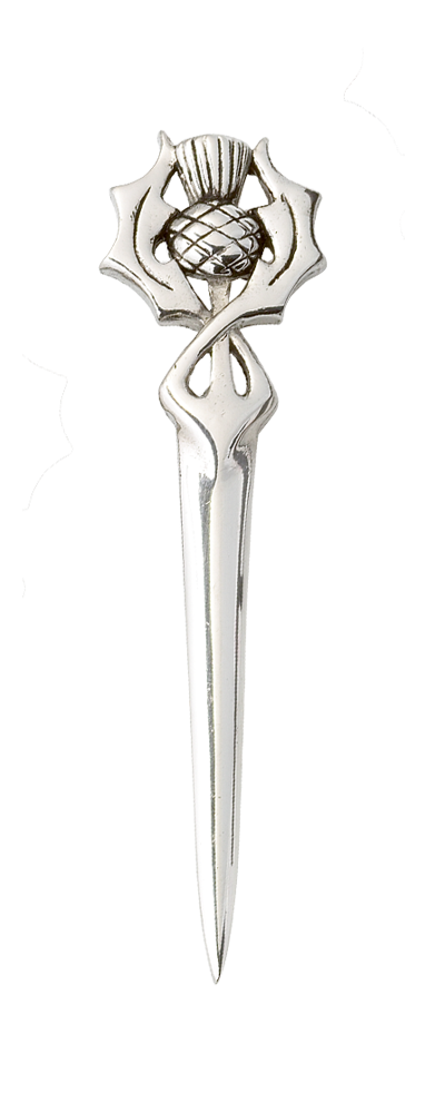 Thistle Kilt Pin KP11 - Traditional Scottish Kilt Accessory for Men & Women | Perfect for Highland Dances, Weddings & Celtic Events