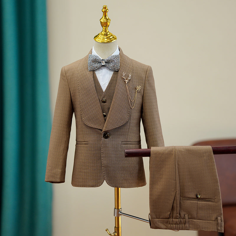 Boys' Formal Suit for Birthday, Wedding & Special Occasions - Elegant Dress Outfit for Kids Party, Ceremony & Events