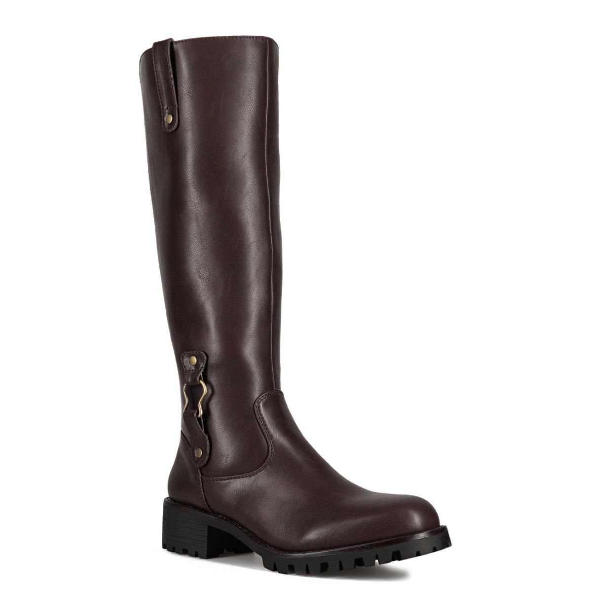Aquatherm Women's Betty Waterproof Winter Boots in Dark Brown - Warm & Comfortable for Snow, Rain & Cold Weather
