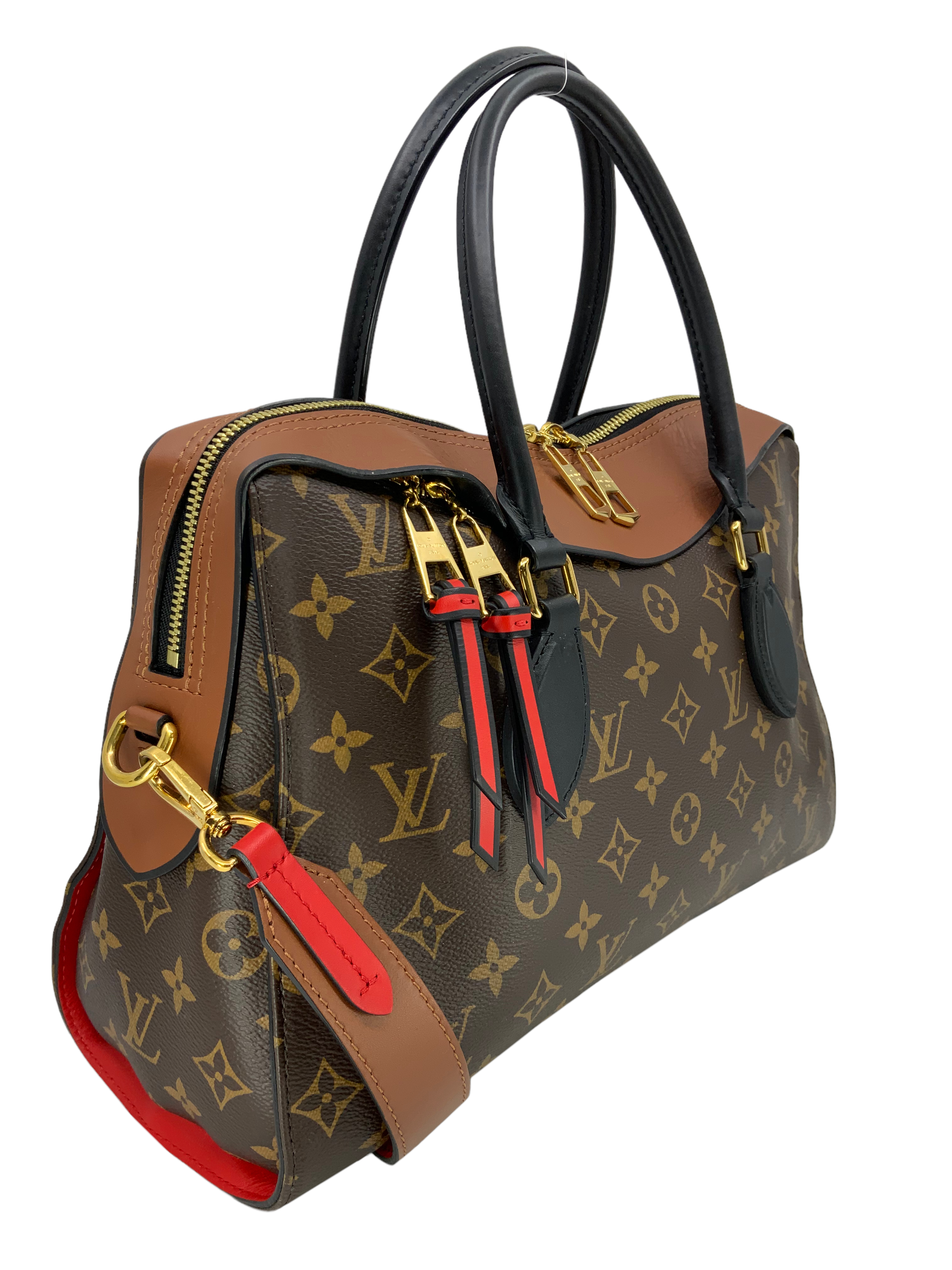 Authentic Louis Vuitton Tuileries MM Monogram Canvas Handbag - Luxury Tote for Women, Perfect for Work, Travel & Everyday Use